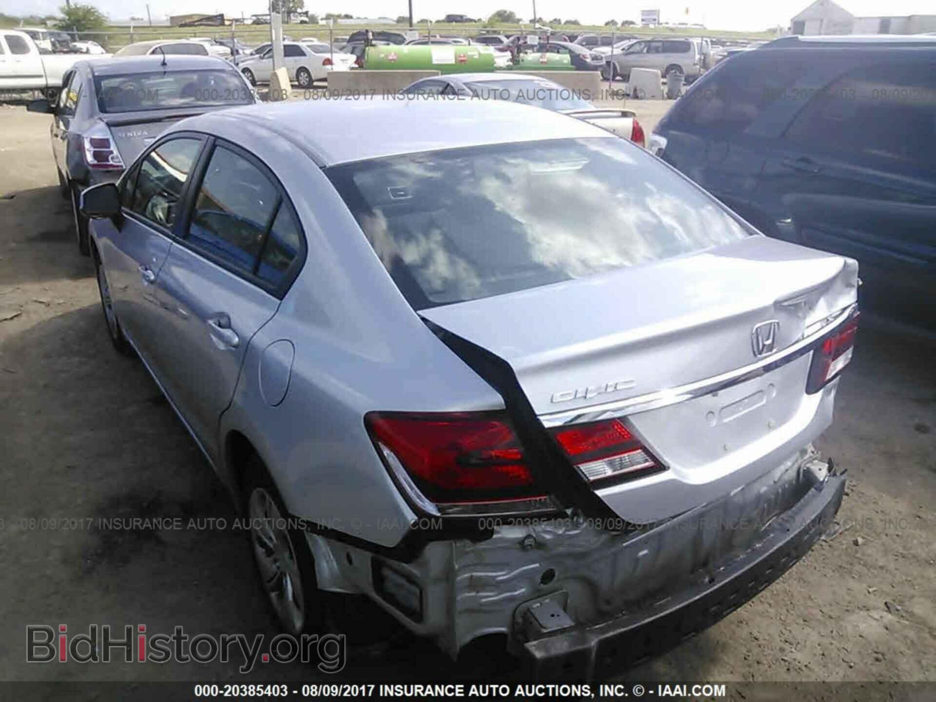 2013 Honda Civic - VIN: 2HGFB2F55DH554169 - Фото 3