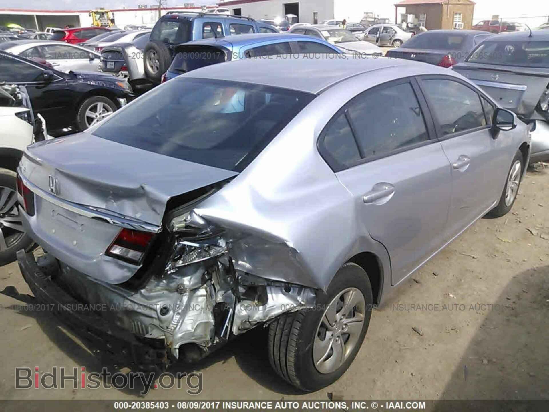 2013 Honda Civic - VIN: 2HGFB2F55DH554169 - Фото 4