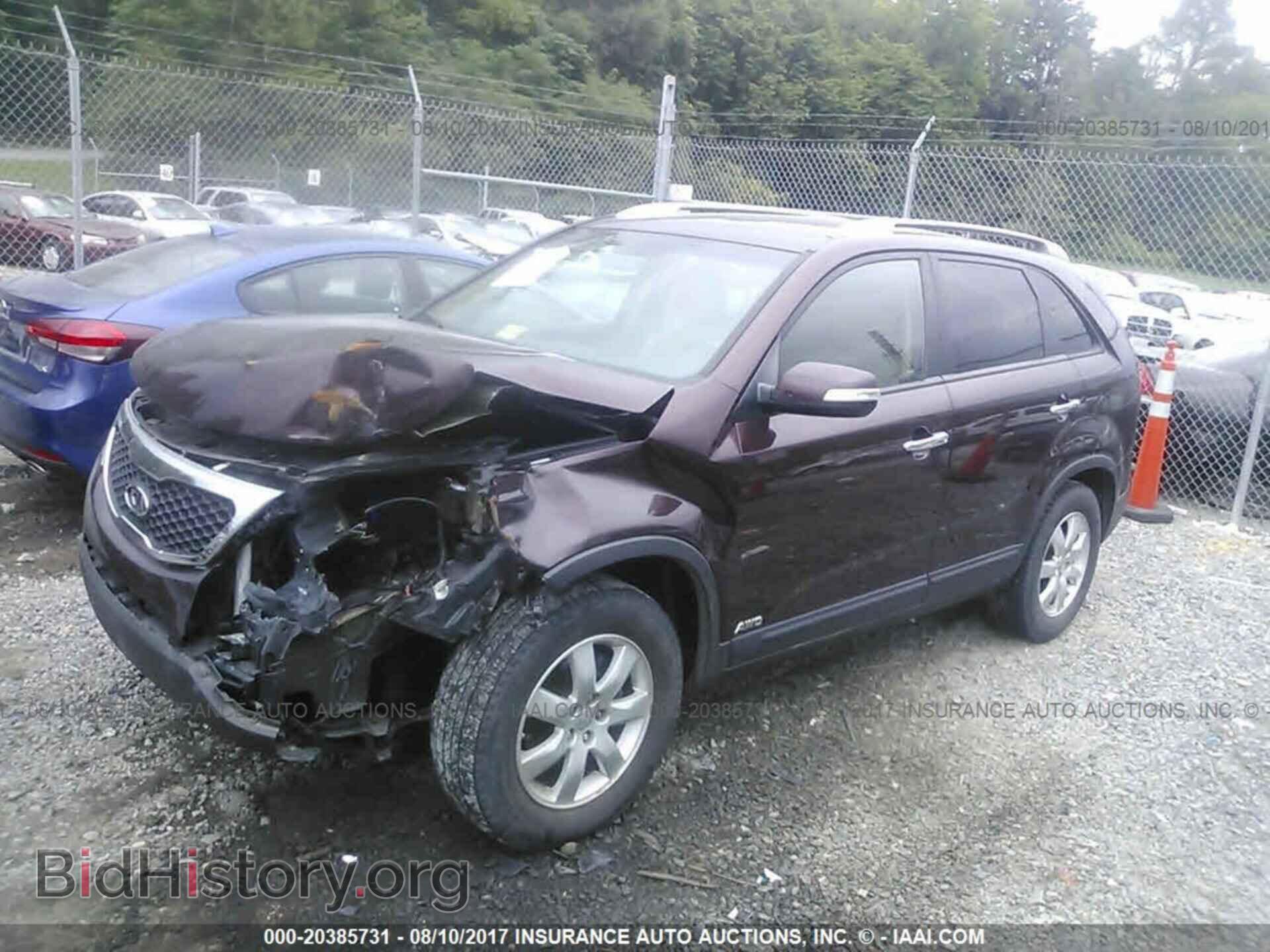 2012 Kia Sorento - VIN: 5XYKTDA29CG281429 - Фото 2