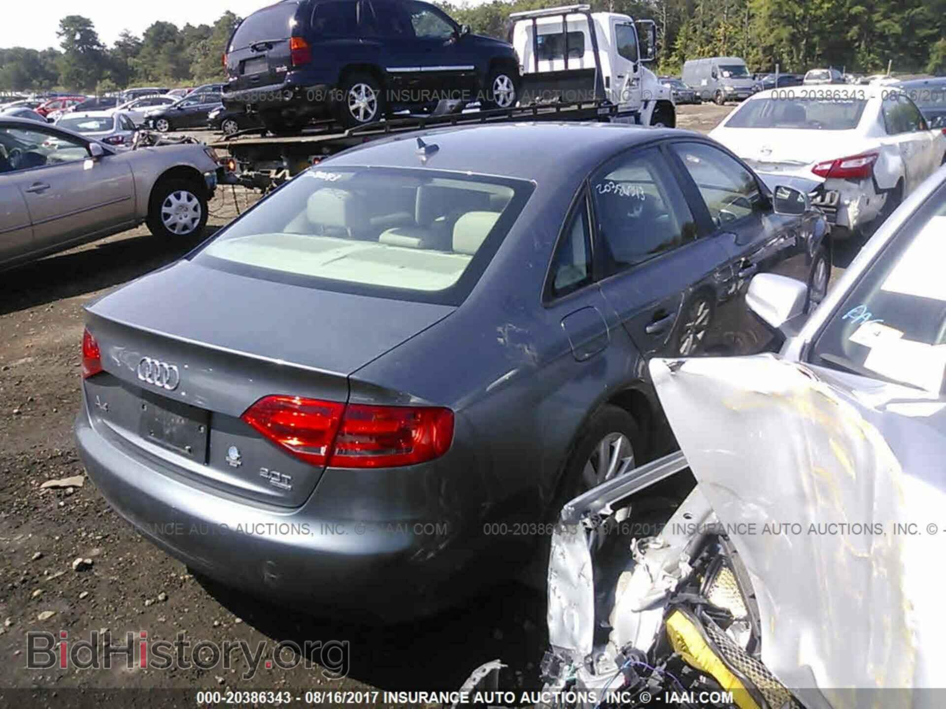 2012 Audi A4 - VIN: WAUBFAFL9CN020797 - Photo 4
