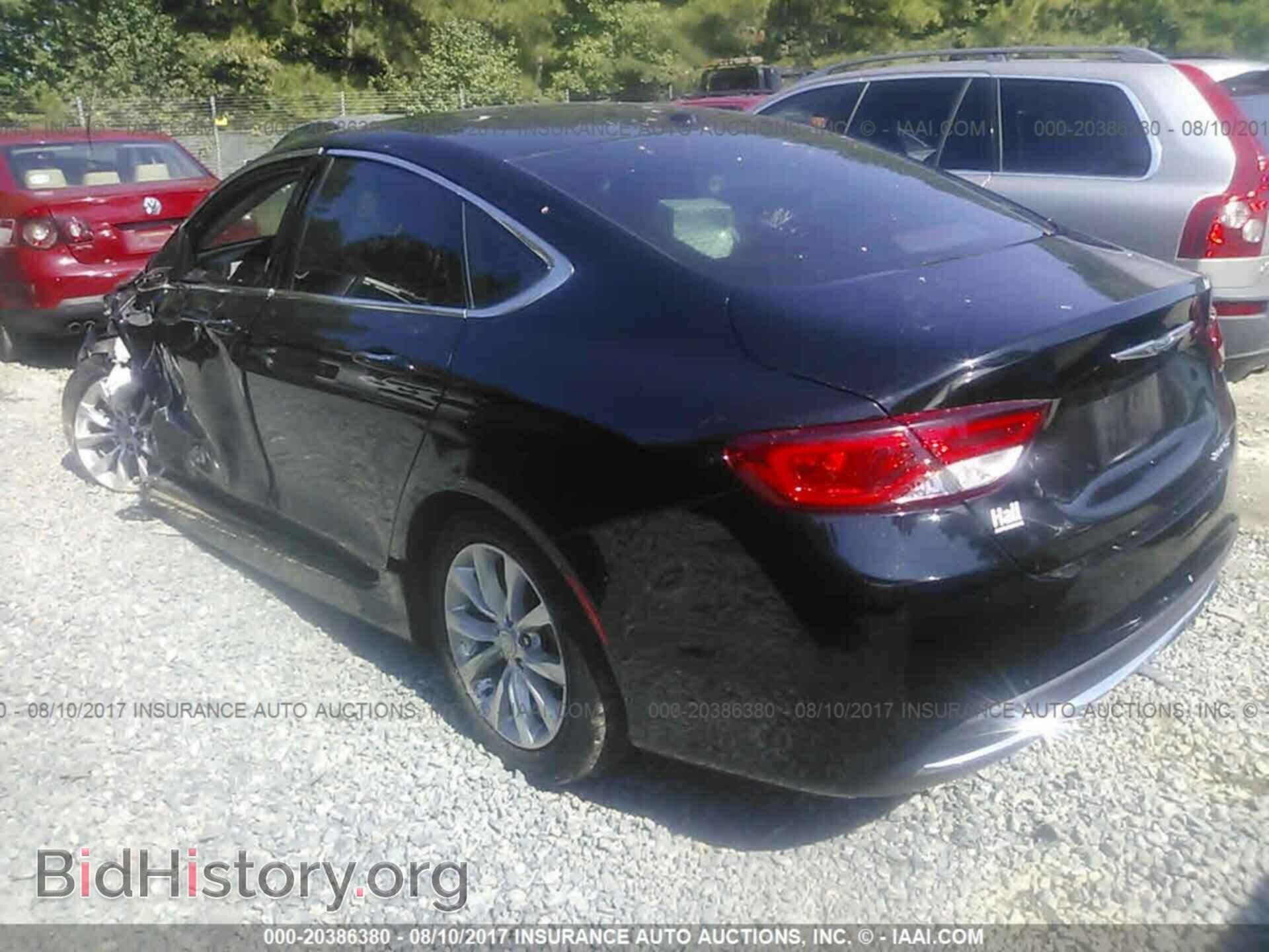 2015 Chrysler 200 - VIN: 1C3CCCCB1FN545319 - Фото 3