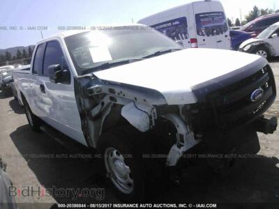 2013 Ford F150, белый — VIN 1FTFX1CF5DKF43480, IAAI