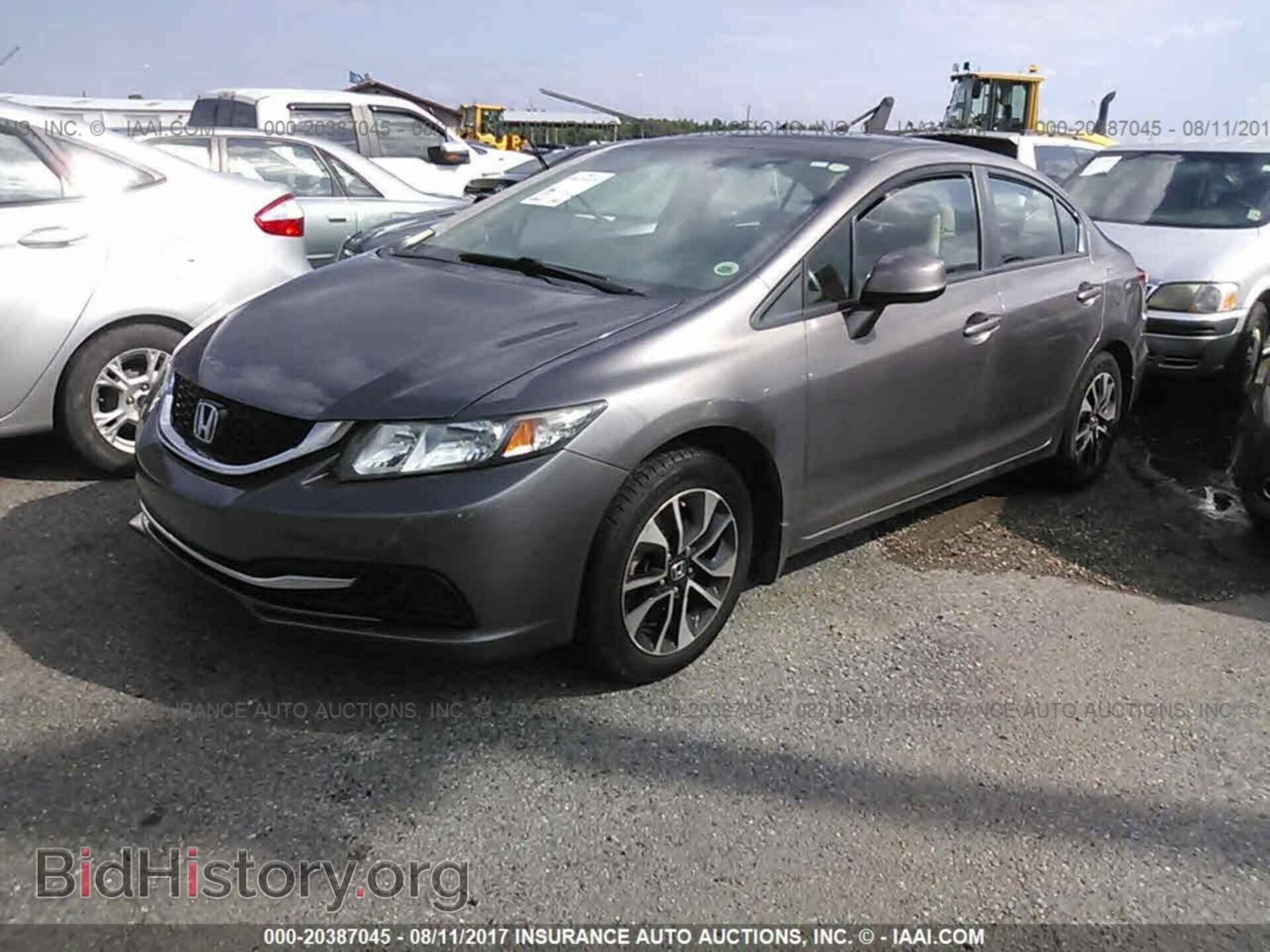 2013 Honda Civic - VIN: 19XFB2F8XDE024347 - Фото 2