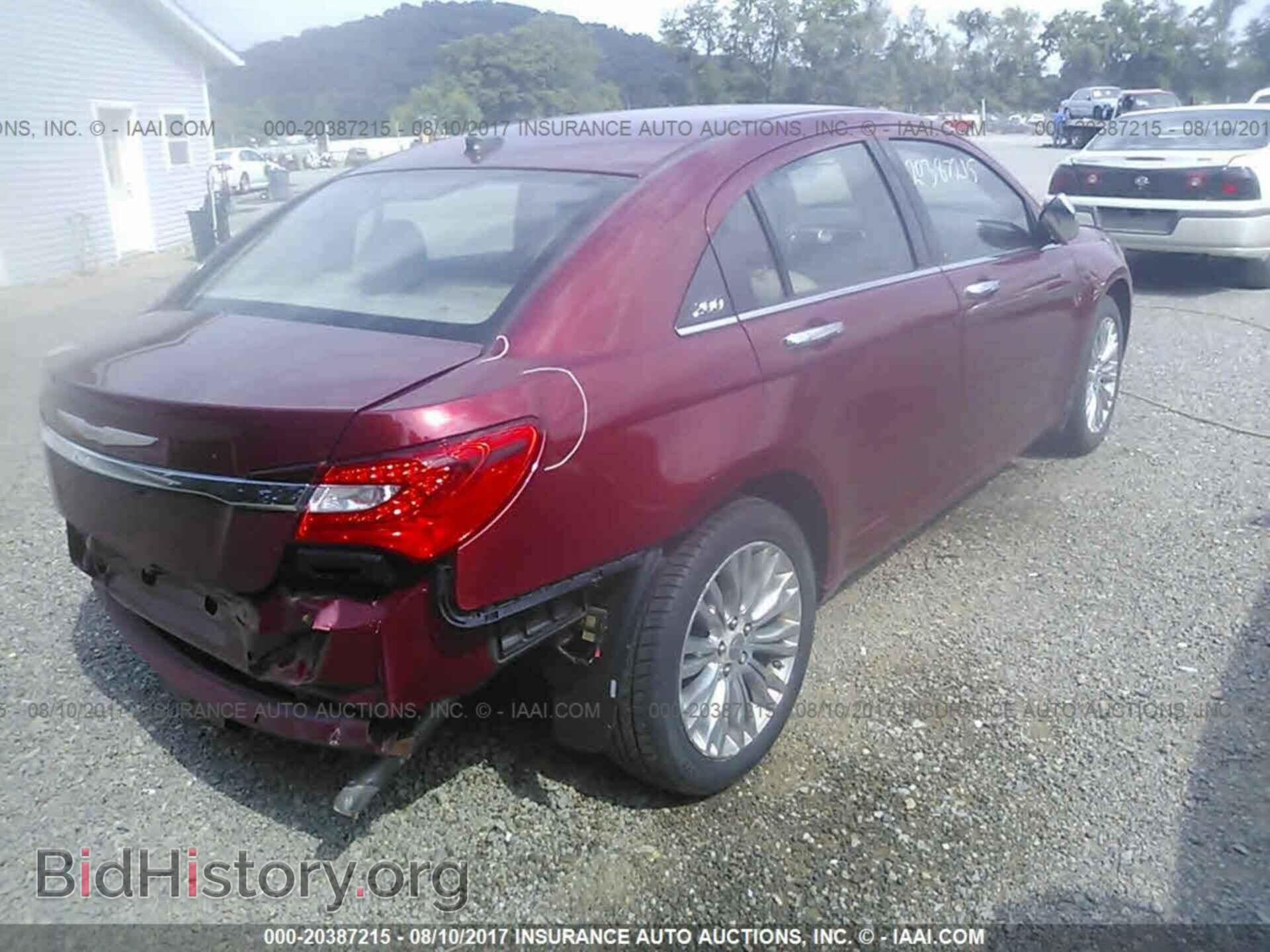 2012 Chrysler 200 - VIN: 1C3CCBCB9CN257554 - Фото 4