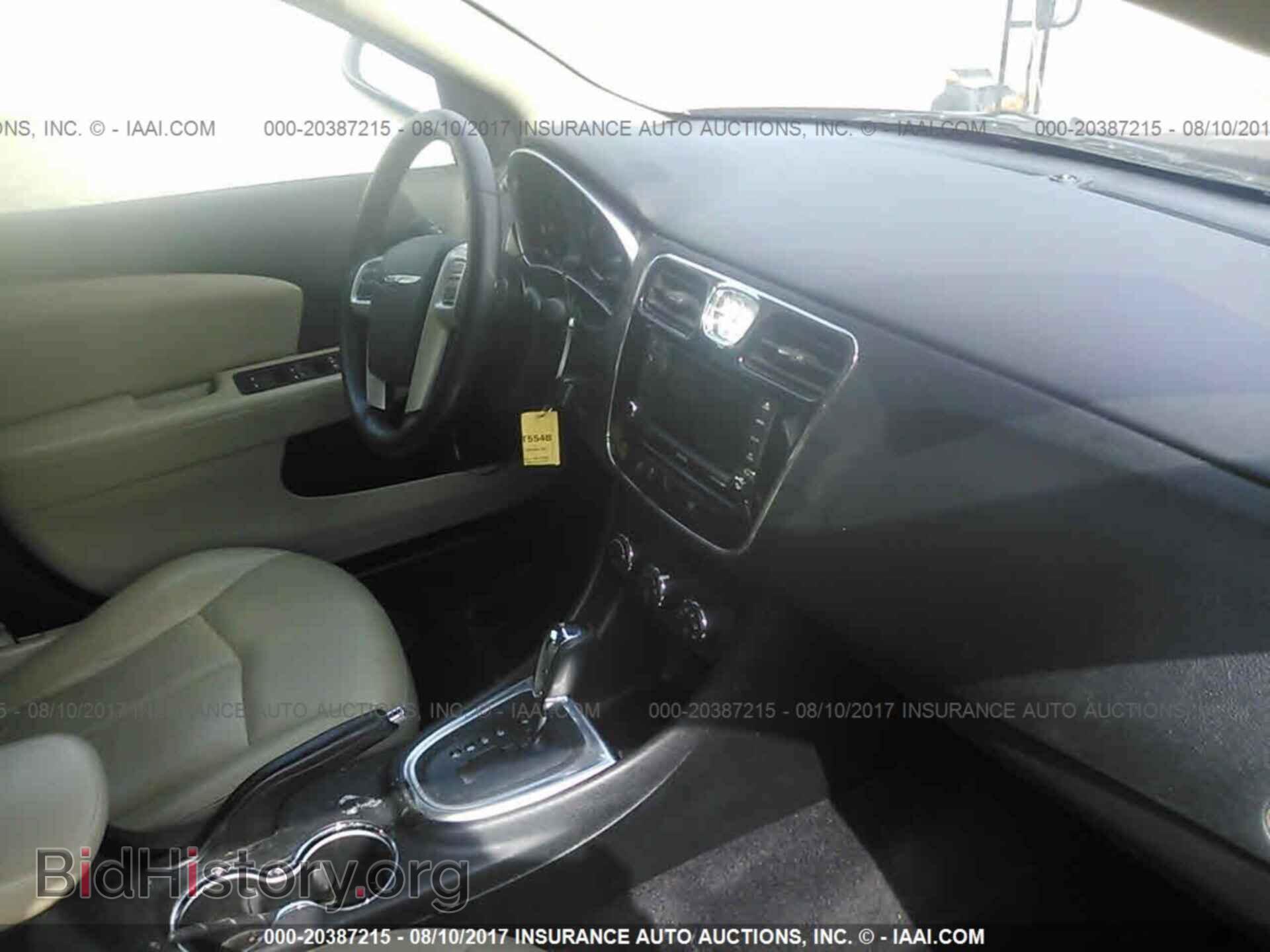 2012 Chrysler 200 - VIN: 1C3CCBCB9CN257554 - Фото 5