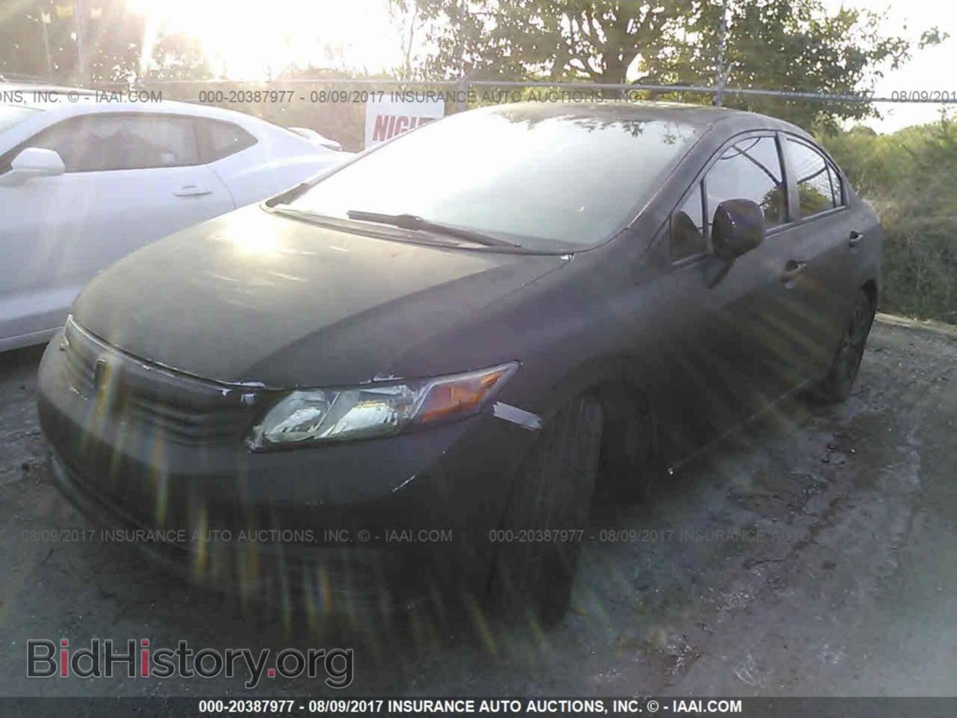 2012 Honda Civic - VIN: JHMFB2F86CS004221 - Photo 2