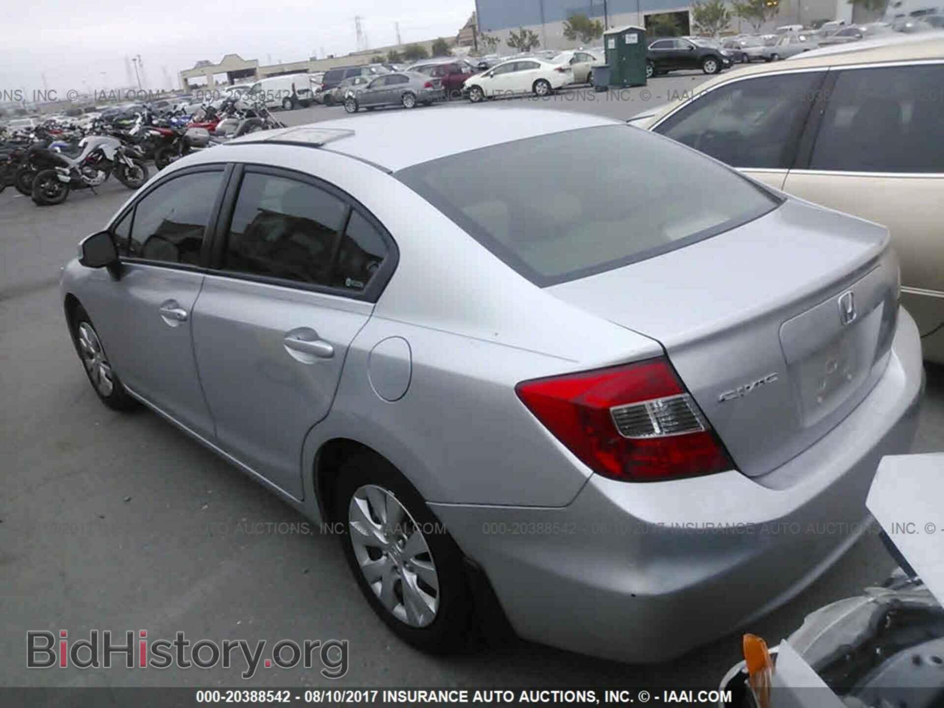 2012 Honda Civic - VIN: 2HGFB2F55CH577160 - Фото 3