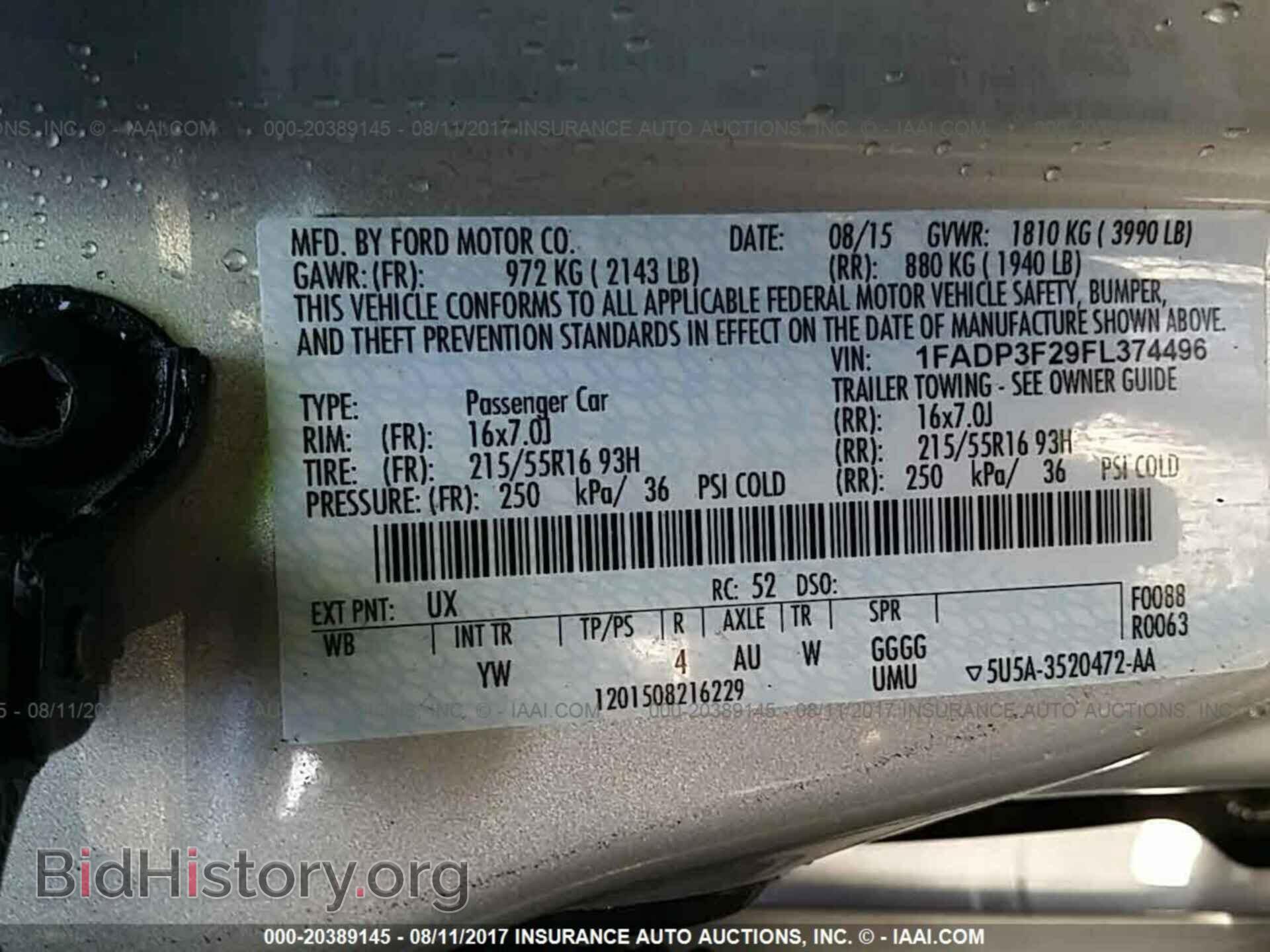 2015 Ford Focus - VIN: 1FADP3F29FL374496 - Photo 9