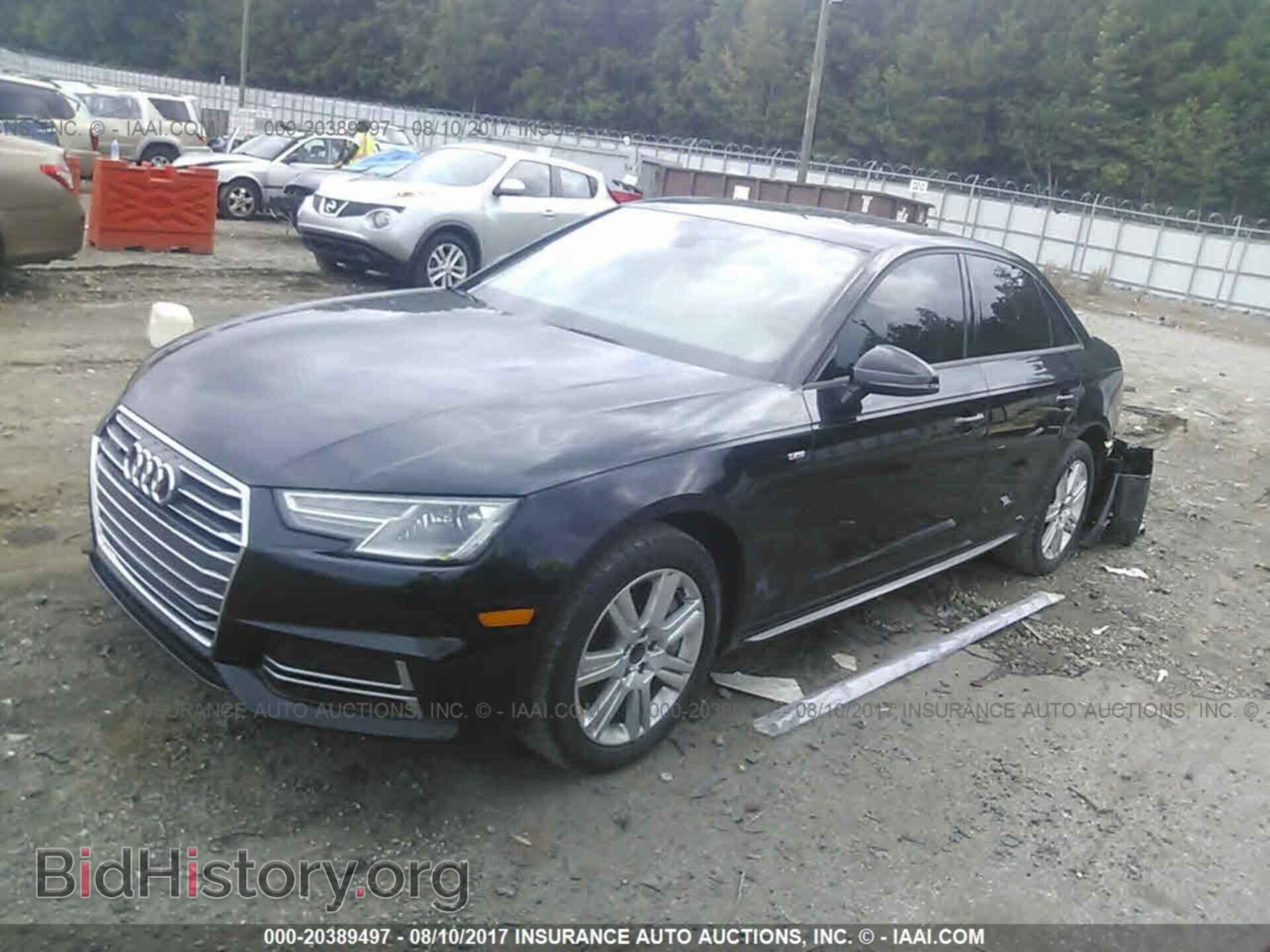 2017 Audi A4 - VIN: WAUDNAF45HN040329 - Photo 2
