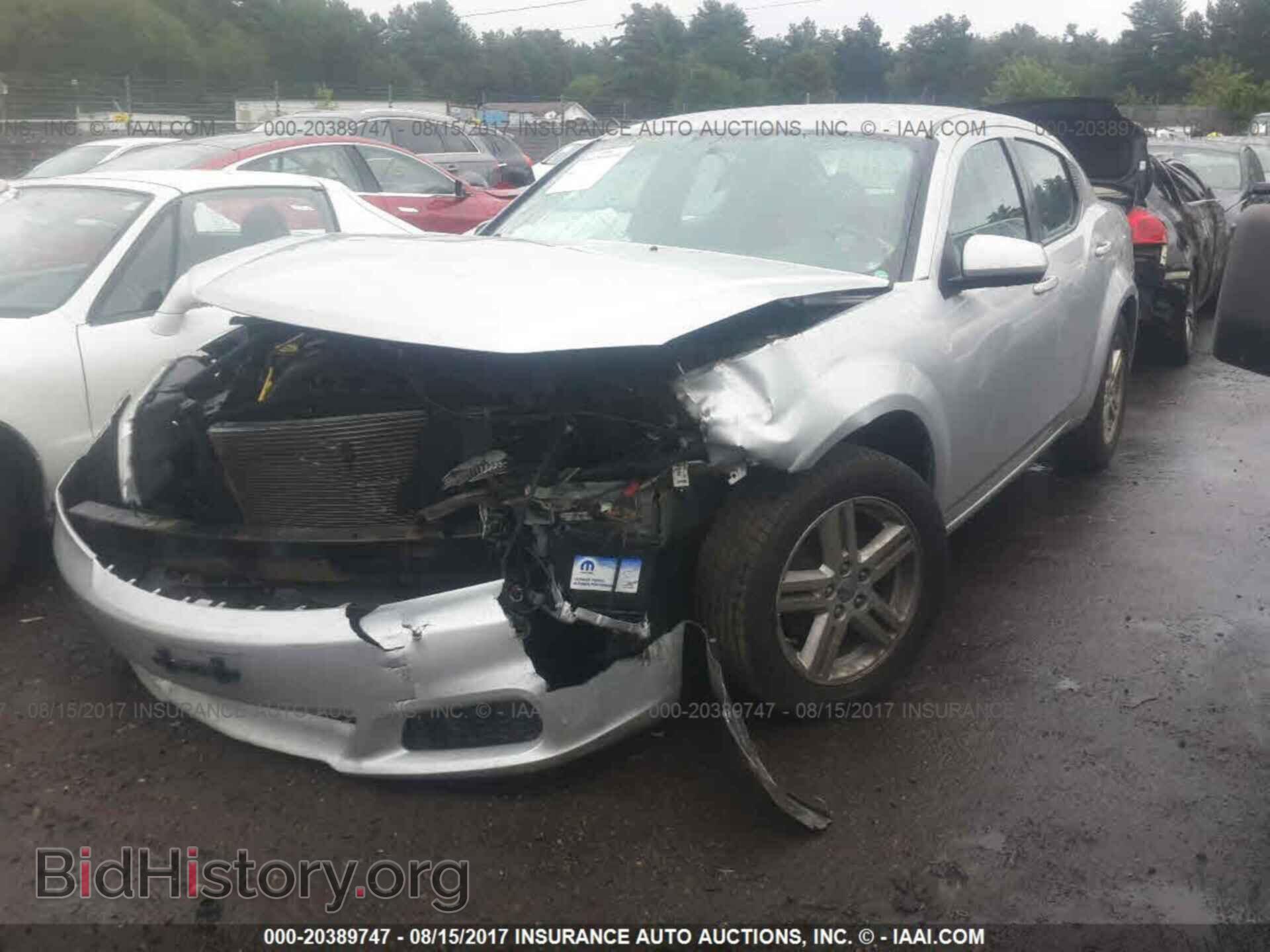 2012 Dodge Avenger - VIN: 1C3CDZCB3CN196532 - Фото 2