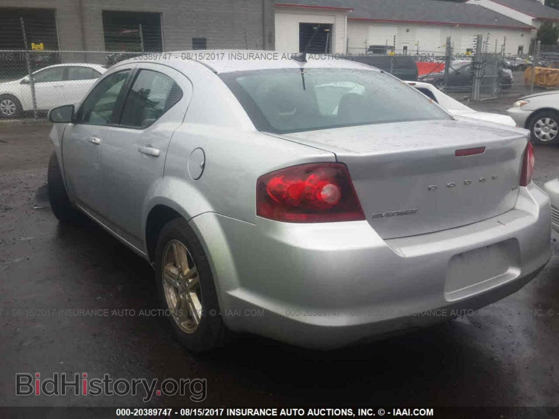 2012 Dodge Avenger - VIN: 1C3CDZCB3CN196532 - Фото 3