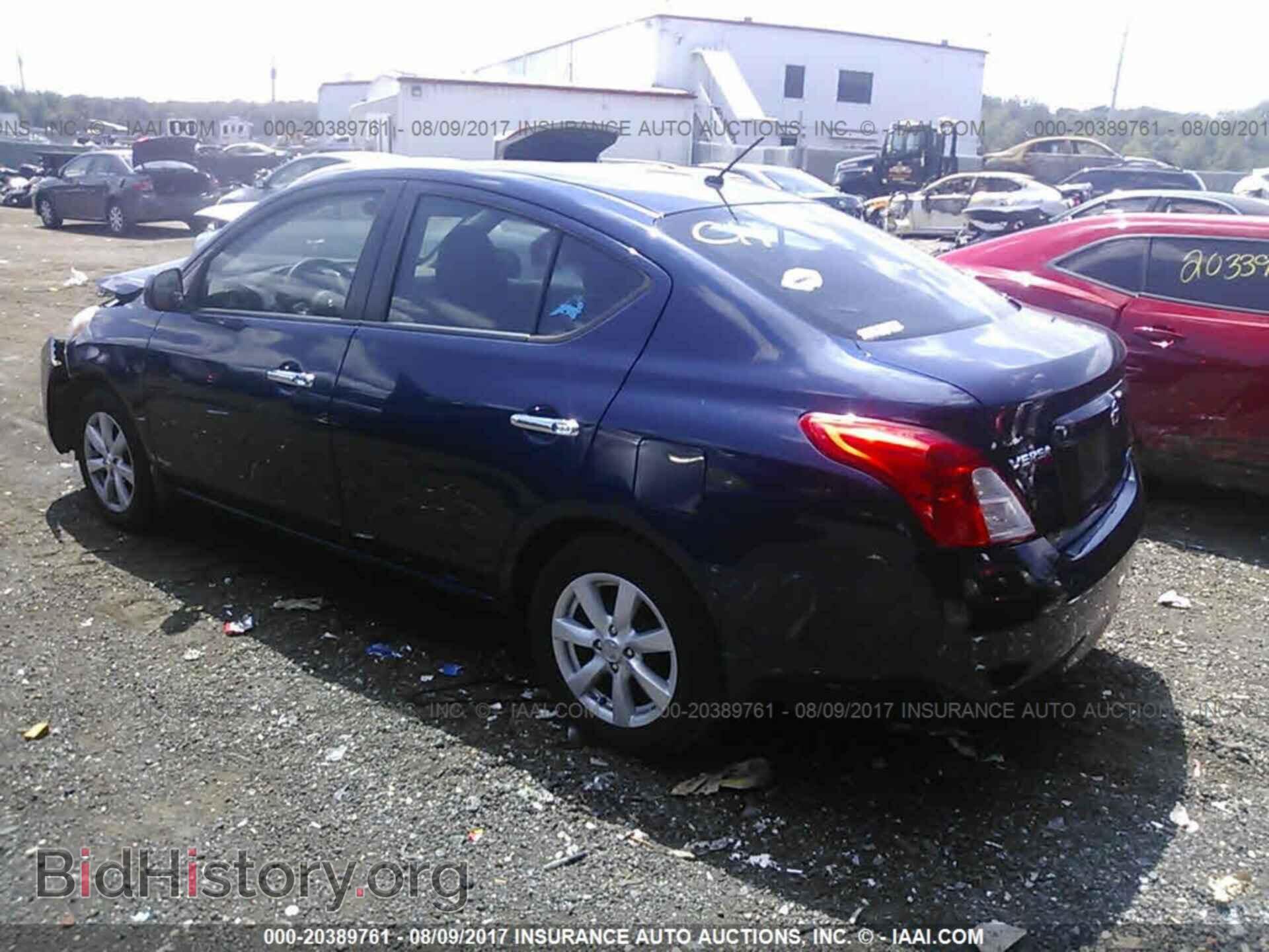 2012 Nissan Versa - VIN: 3N1CN7AP2CL828063 - Photo 3