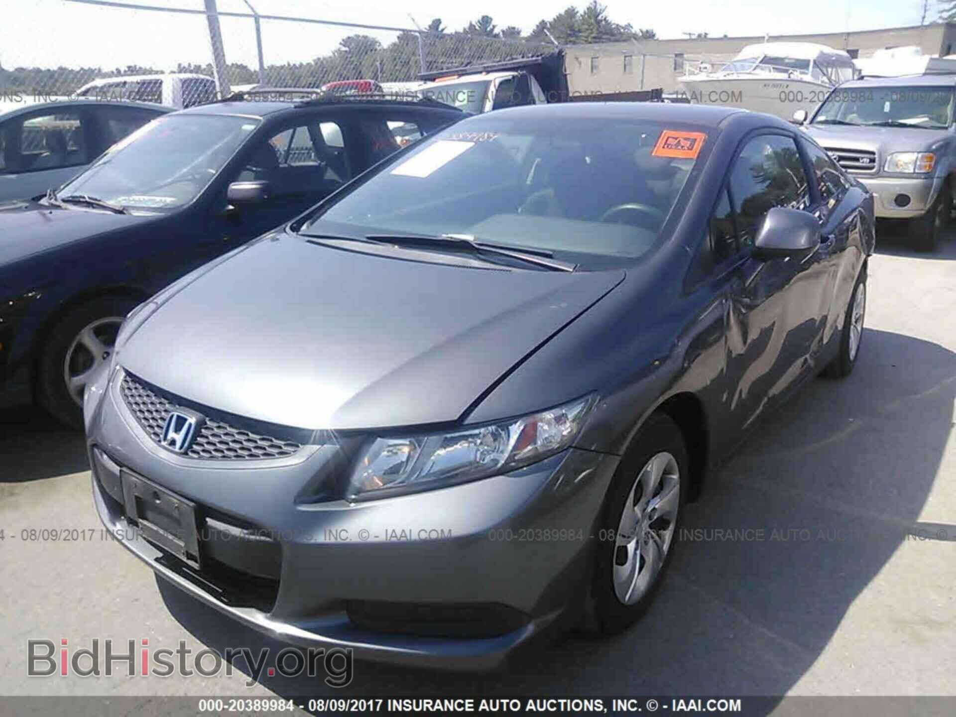 2013 Honda Civic - VIN: 2HGFG3B52DH509123 - Фото 2