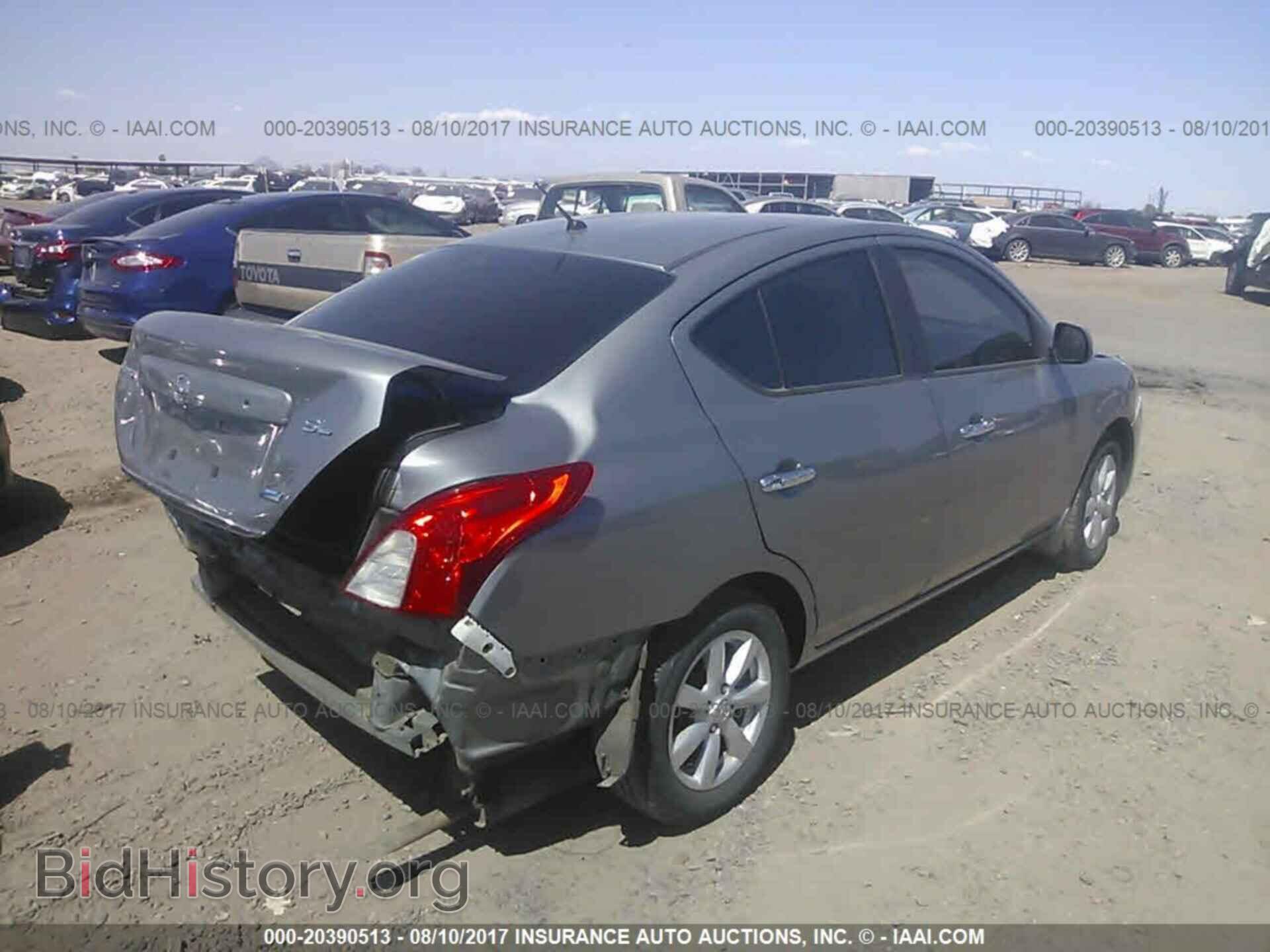 2012 Nissan Versa - VIN: 3N1CN7AP3CL925238 - Фото 4