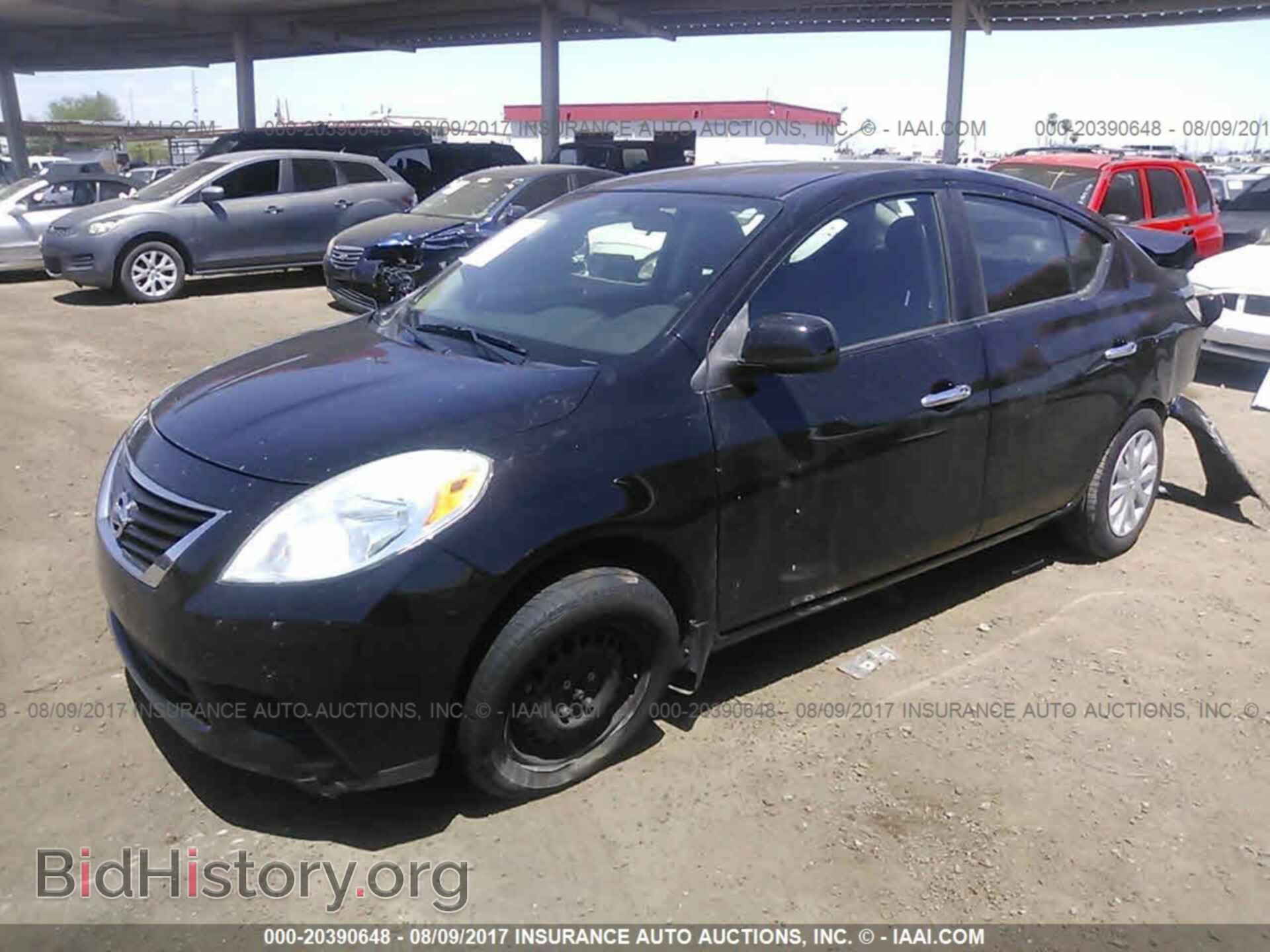 2012 Nissan Versa - VIN: 3N1CN7AP8CL864517 - Фото 2