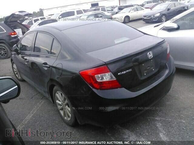 2012 Honda Civic - VIN: 2HGFB2F86CH511940 - Фото 3