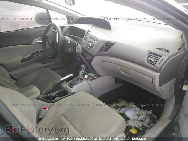 2012 Honda Civic - VIN: 2HGFB2F86CH511940 - Фото 5