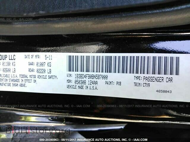 2011 Dodge Avenger - VIN: 1B3BD4FB0BN587000 - Фото 9