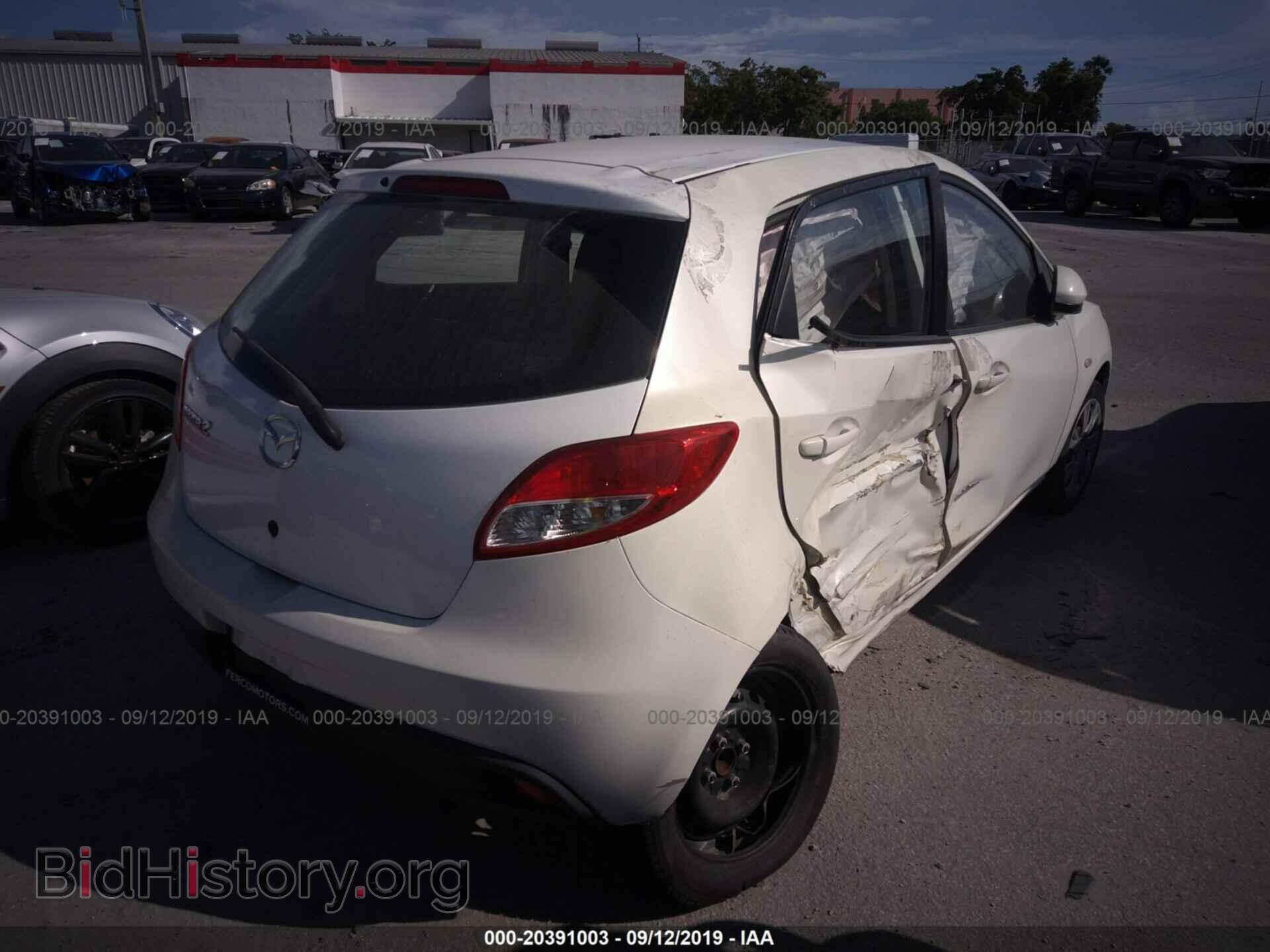 2012 MAZDA MAZDA2 - VIN: JM1DE1KY8C0140782 - Фото 4
