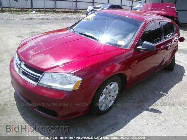 2013 Dodge Avenger - VIN: 1C3CDZAB9DN572803 - Фото 2