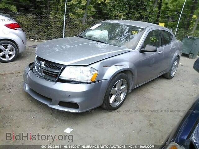 2013 Dodge Avenger - VIN: 1C3CDZAB7DN610464 - Фото 2