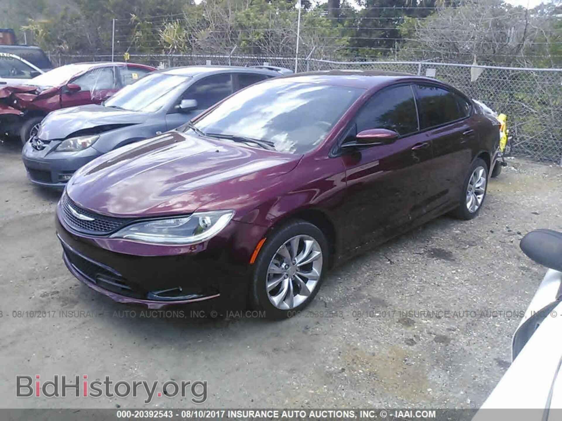 2015 Chrysler 200 - VIN: 1C3CCCBB3FN675183 - Photo 2