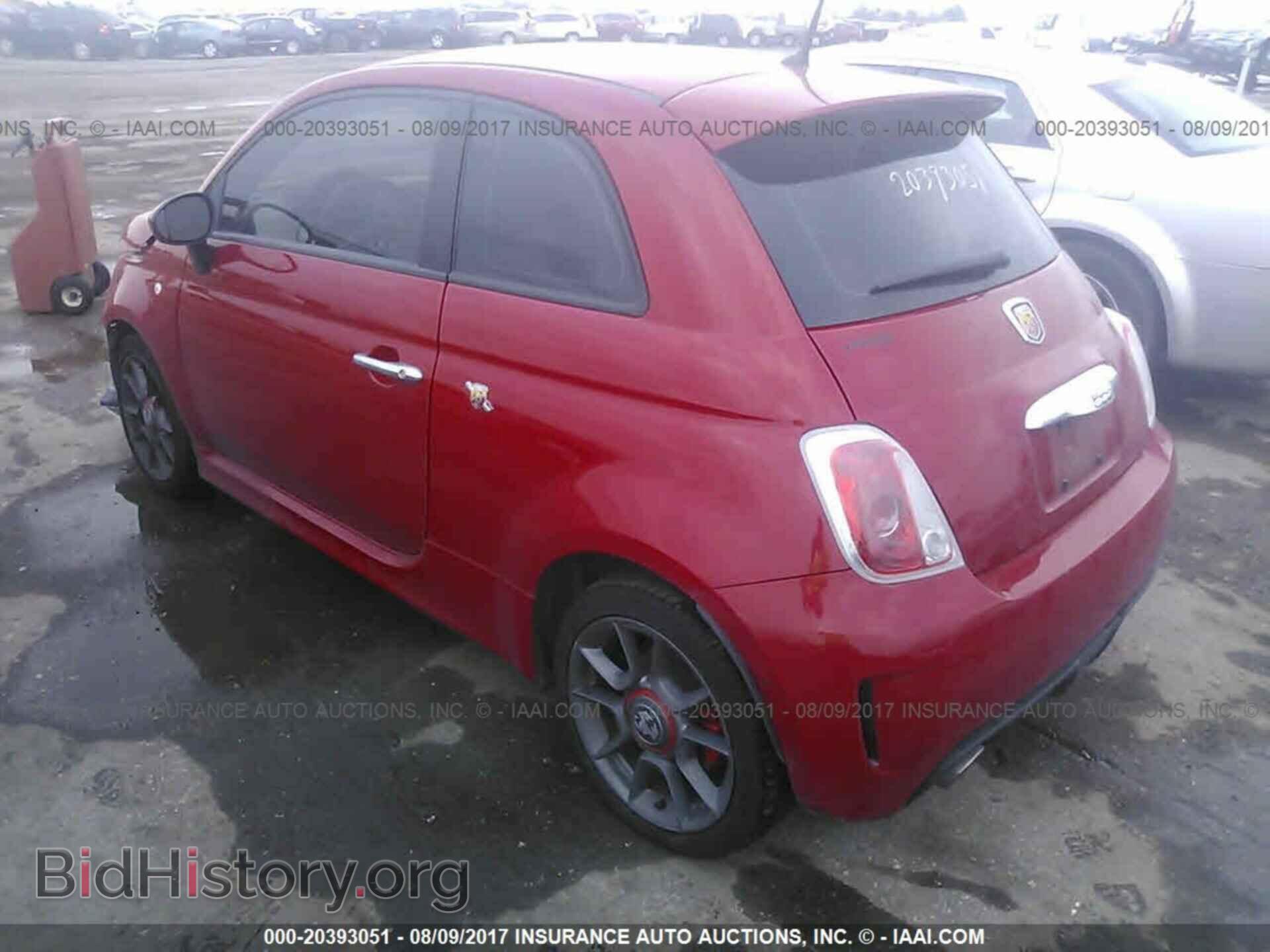 2015 Fiat 500 - VIN: 3C3CFFFH3FT598791 - Фото 3