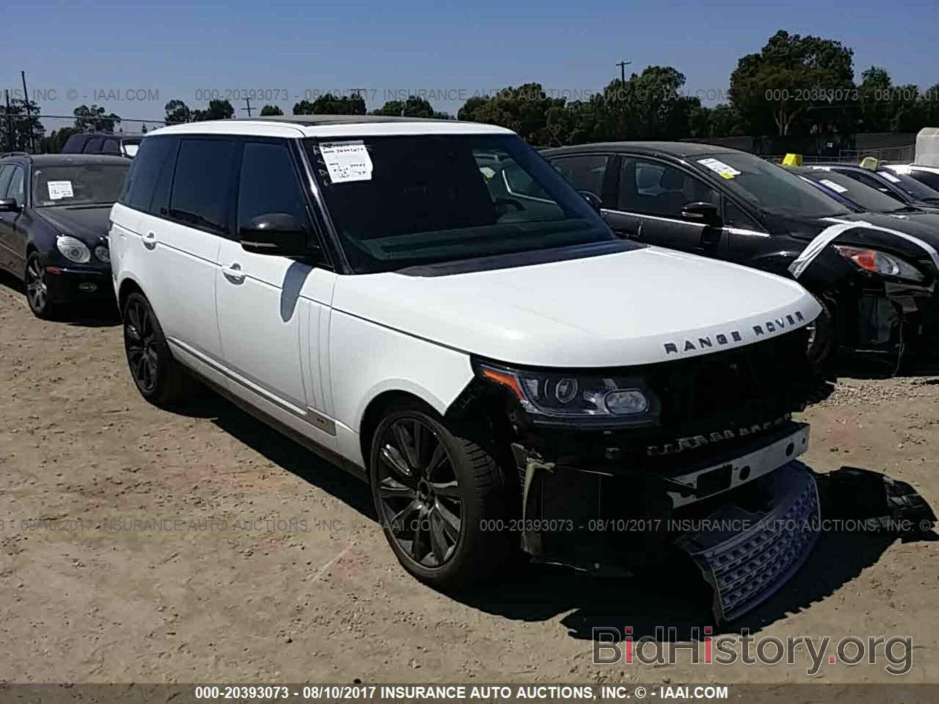 Фотография SALGS3TF6EA192366 - Land rover Range rover 2014