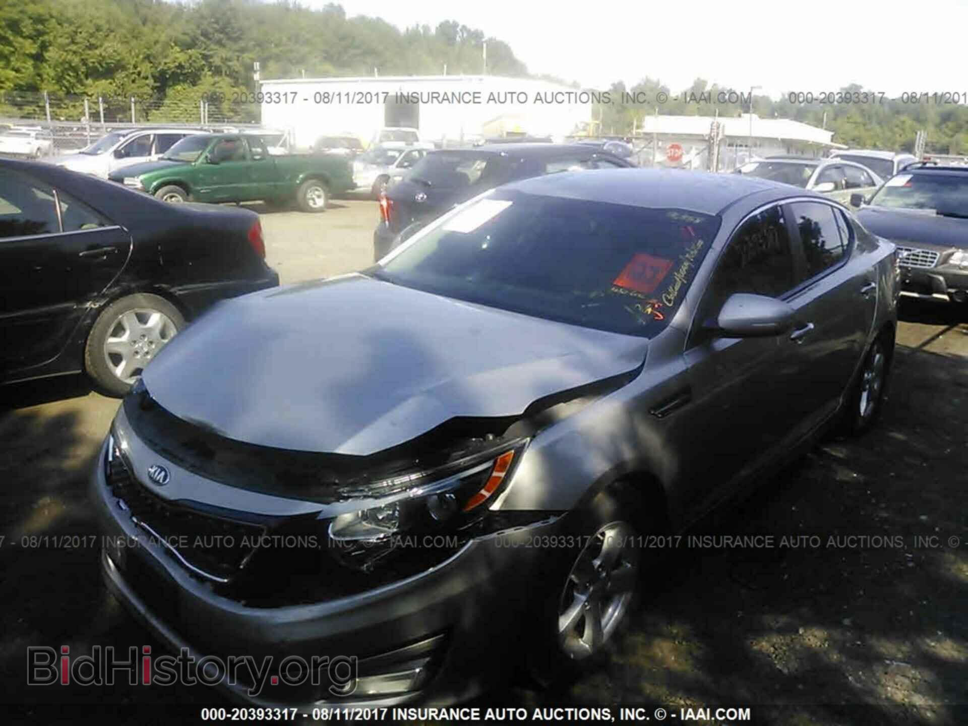 2014 Kia Optima - VIN: 5XXGM4A70EG319071 - Фото 2
