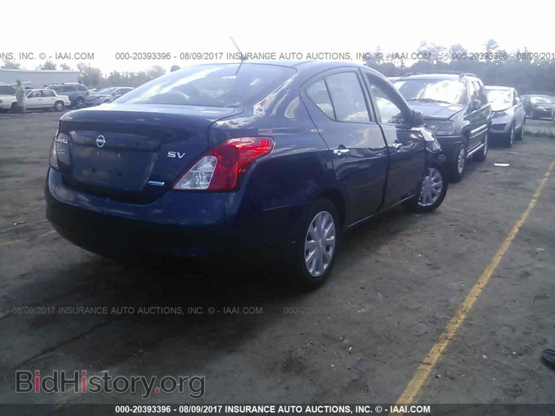 2012 Nissan Versa - VIN: 3N1CN7AP7CL835736 - Фото 4