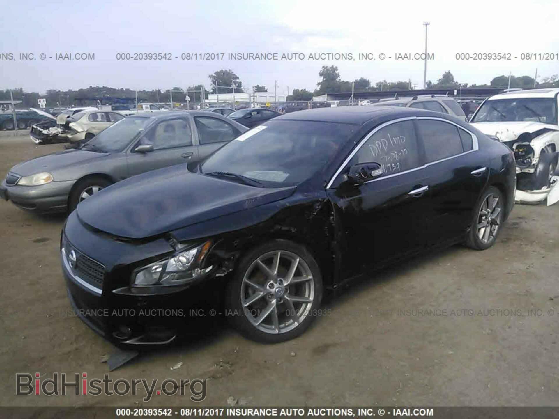 2011 Nissan Maxima - VIN: 1N4AA5AP1BC867568 - Фото 2