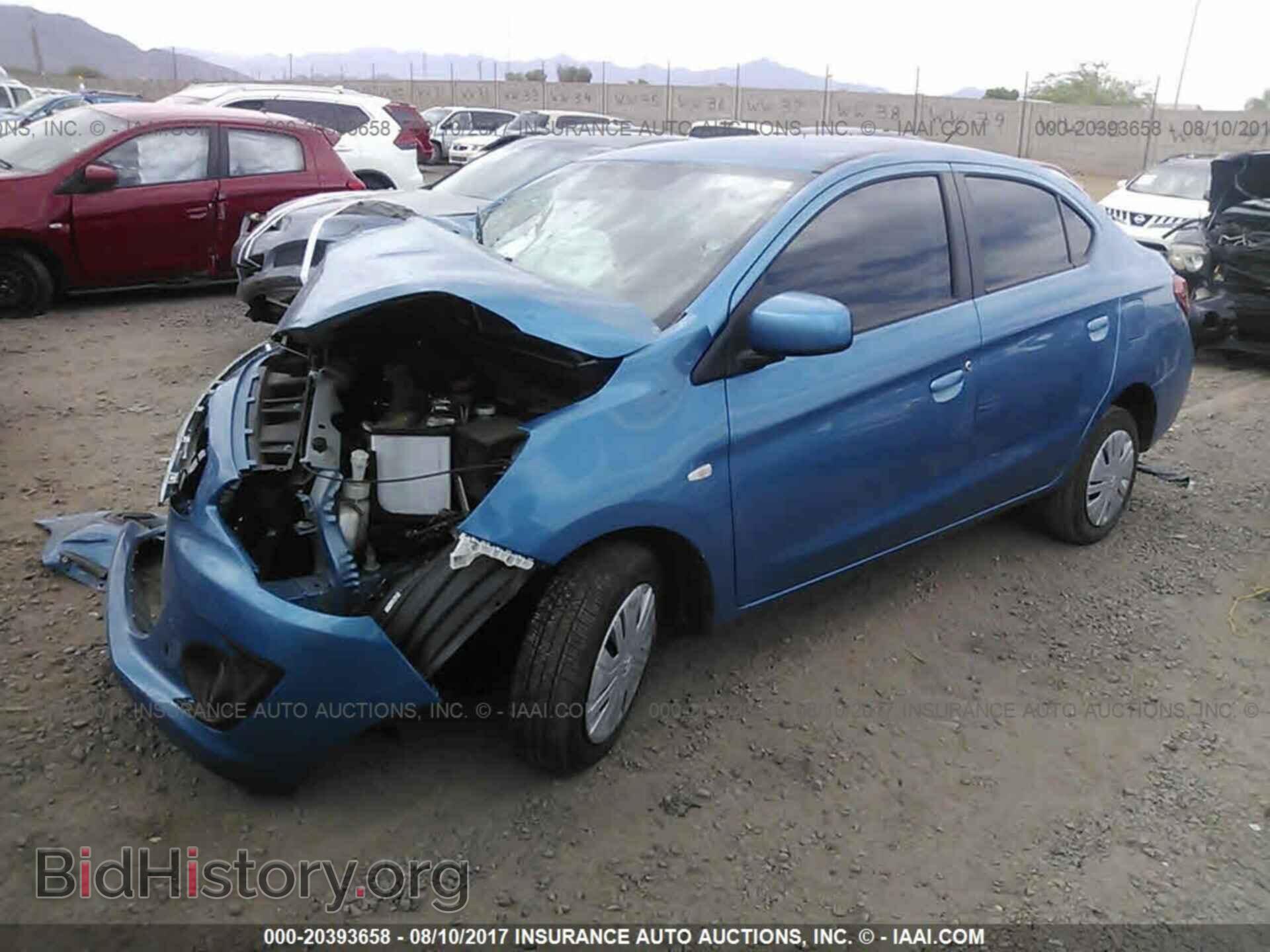 2017 Mitsubishi Mirage - VIN: ML32F3FJ0HHF05077 - Фото 2