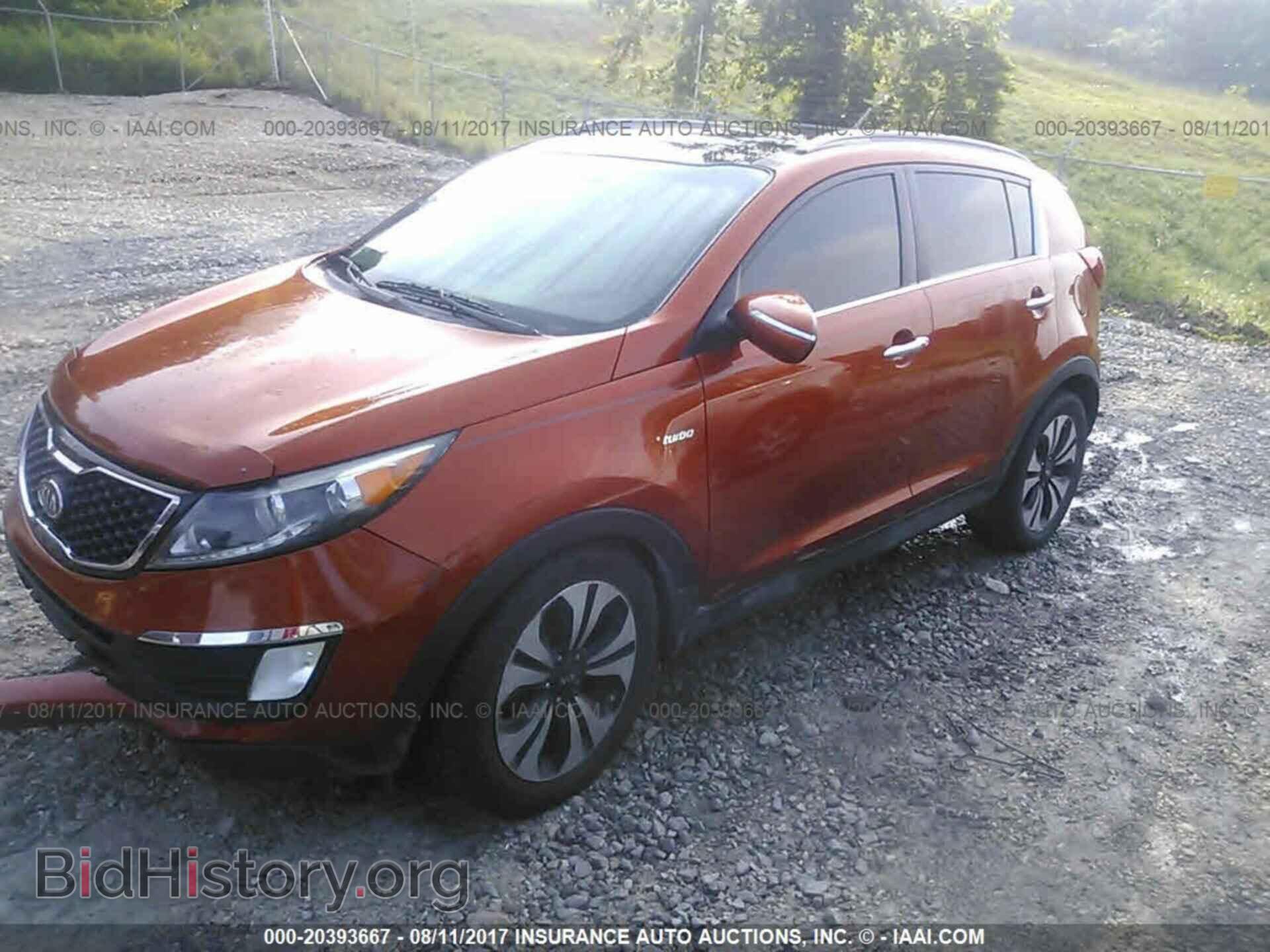 2011 Kia Sportage - VIN: KNDPC3A67B7166827 - Фото 2