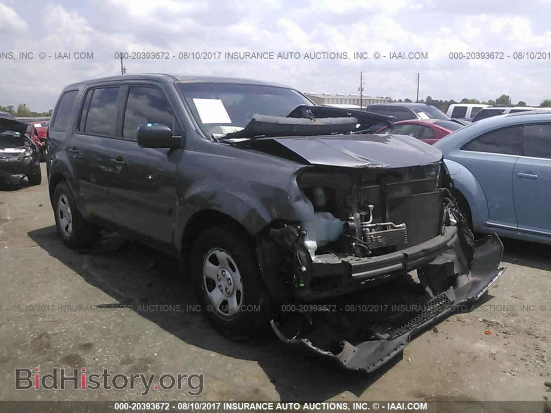 Фотография 5FNYF3H26BB007337 - Honda Pilot 2011