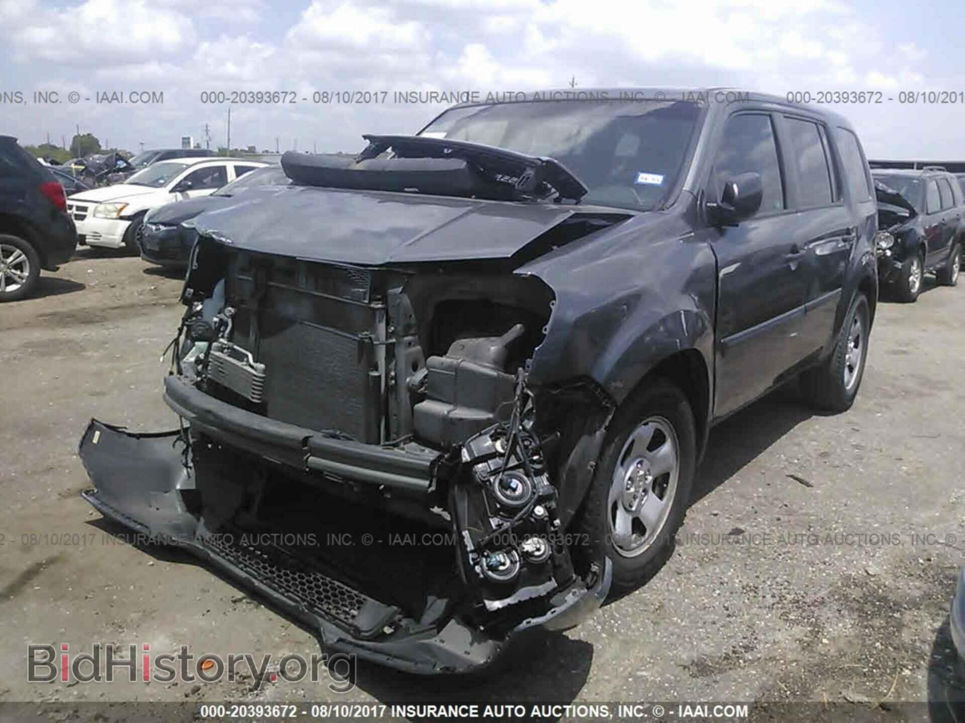 2011 Honda Pilot - VIN: 5FNYF3H26BB007337 - Фото 2