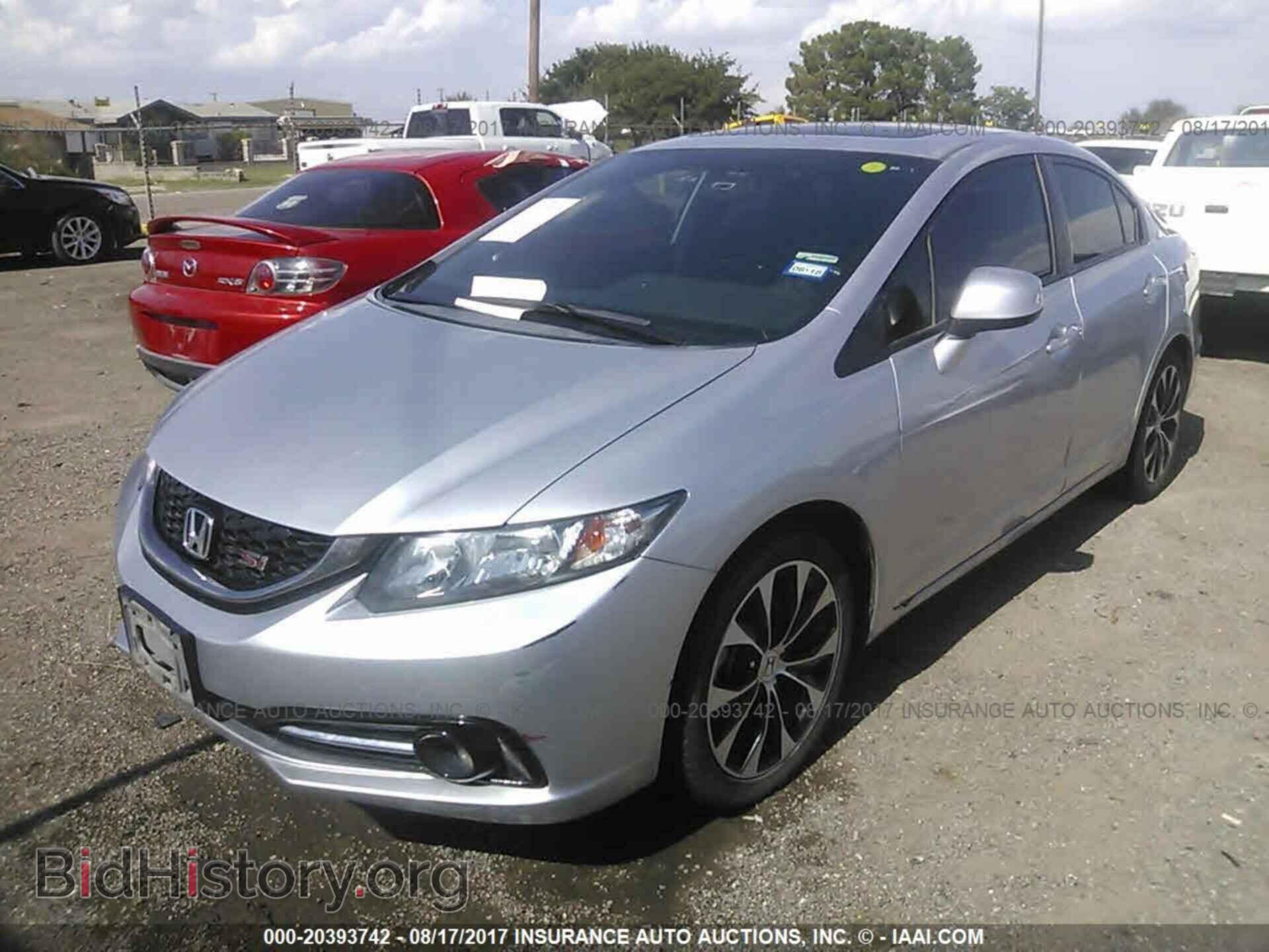 2013 Honda Civic - VIN: 2HGFB6E58DH705580 - Photo 2