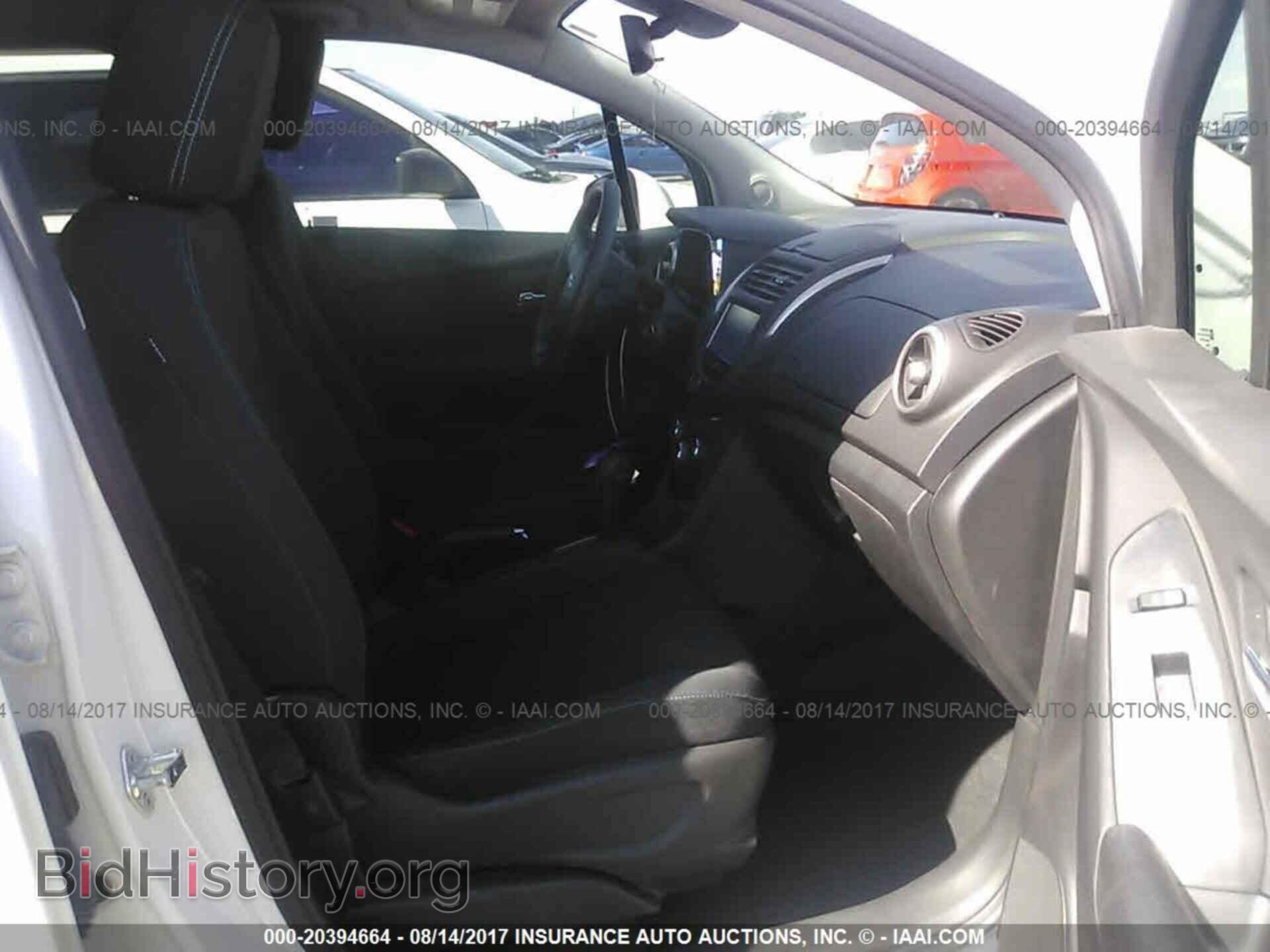 2016 Chevrolet Trax - VIN: 3GNCJKSB1GL242479 - Фото 5