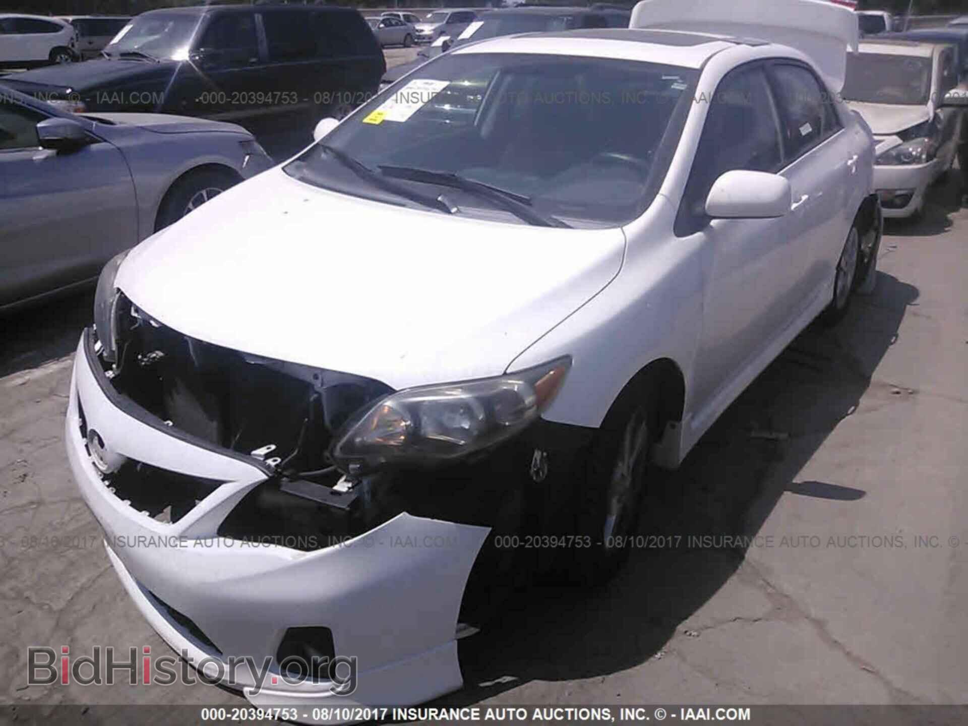 2011 Toyota Corolla - VIN: 2T1BU4EEXBC622302 - Фото 2