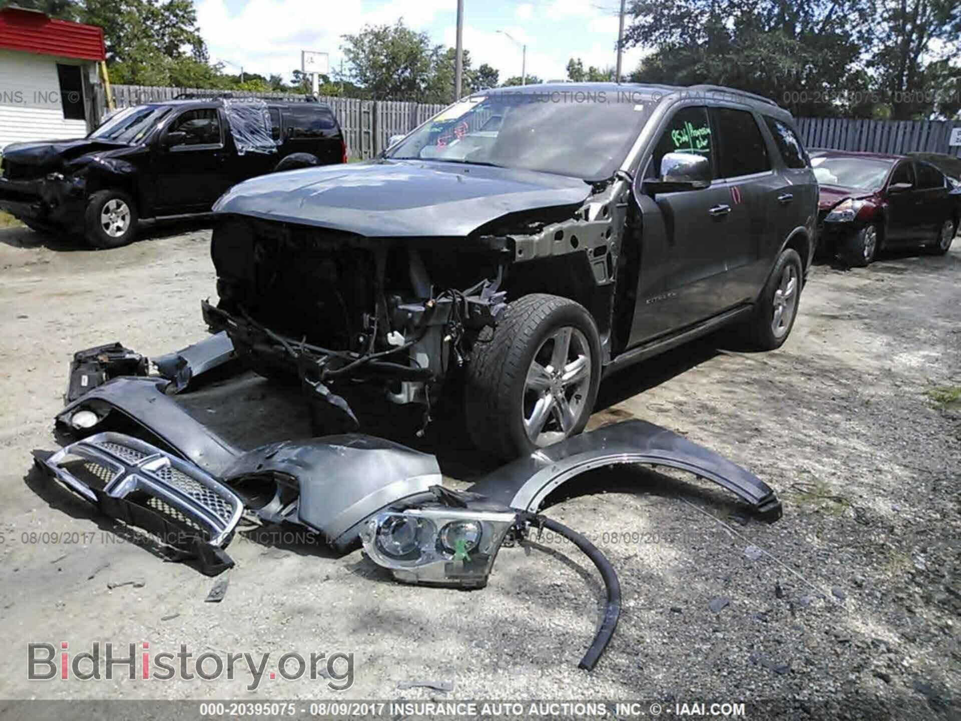 2012 Dodge Durango - VIN: 1C4RDHEG8CC172277 - Фото 2