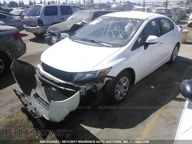 2012 Honda Civic - VIN: 19XFB2F50CE366796 - Фото 2