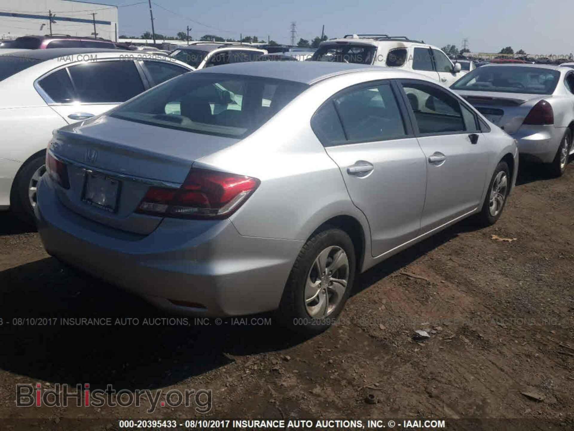 2013 Honda Civic - VIN: 19XFB2F55DE246199 - Фото 4