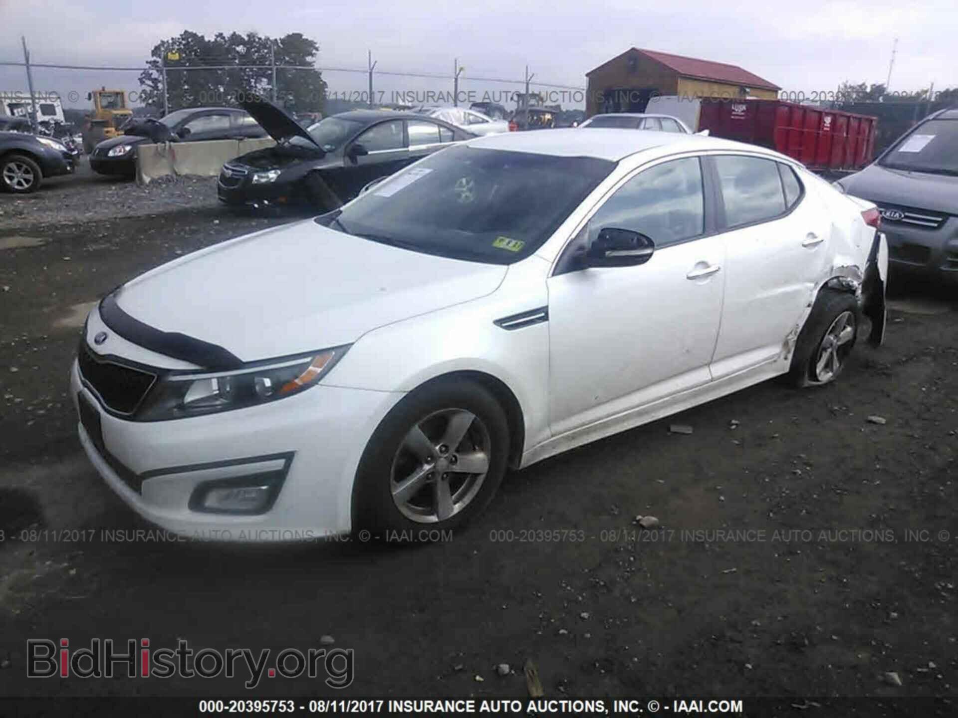 2014 Kia Optima - VIN: KNAGM4A71E5472558 - Photo 2