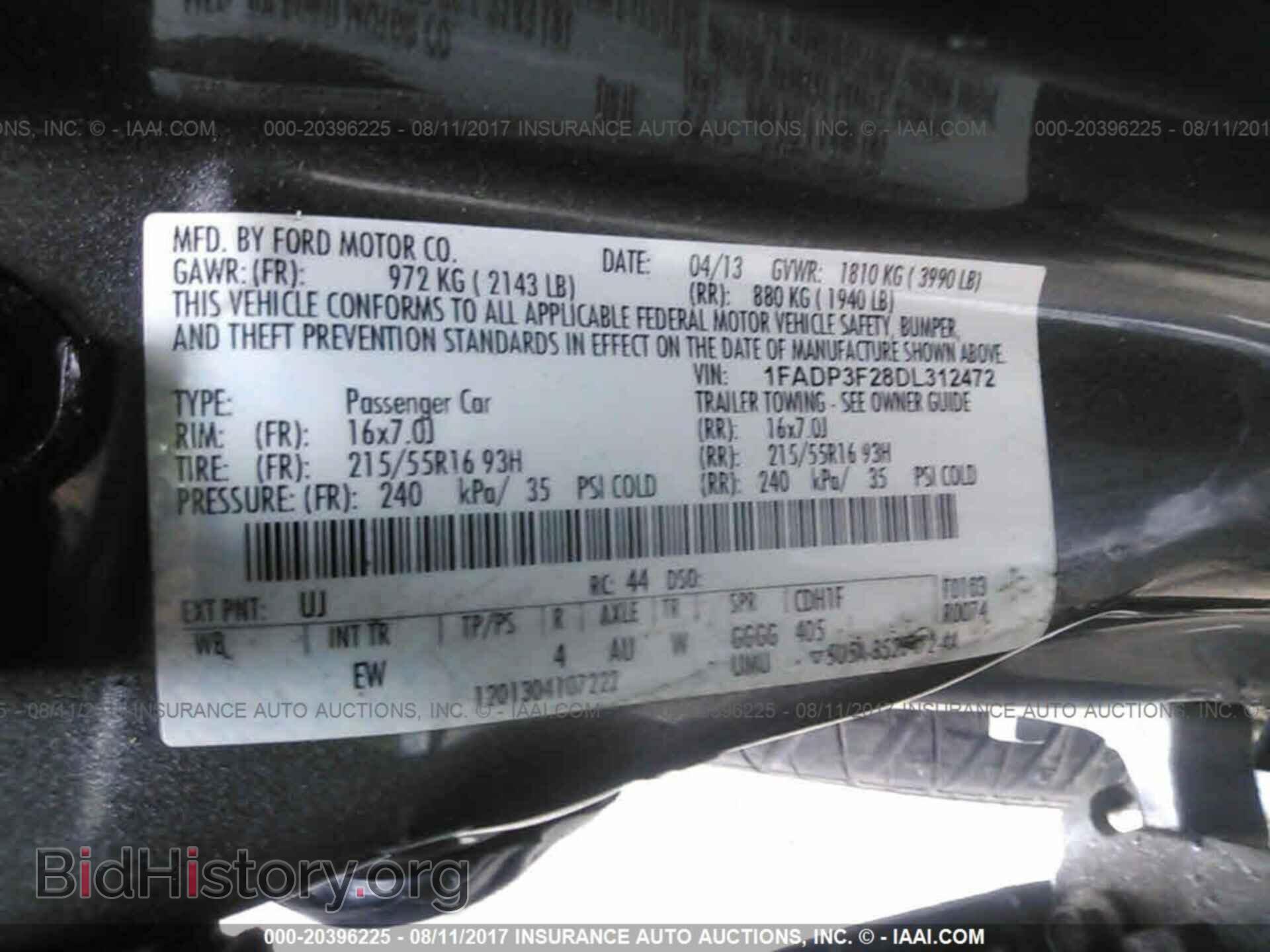 2013 Ford Focus - VIN: 1FADP3F28DL312472 - Фото 9