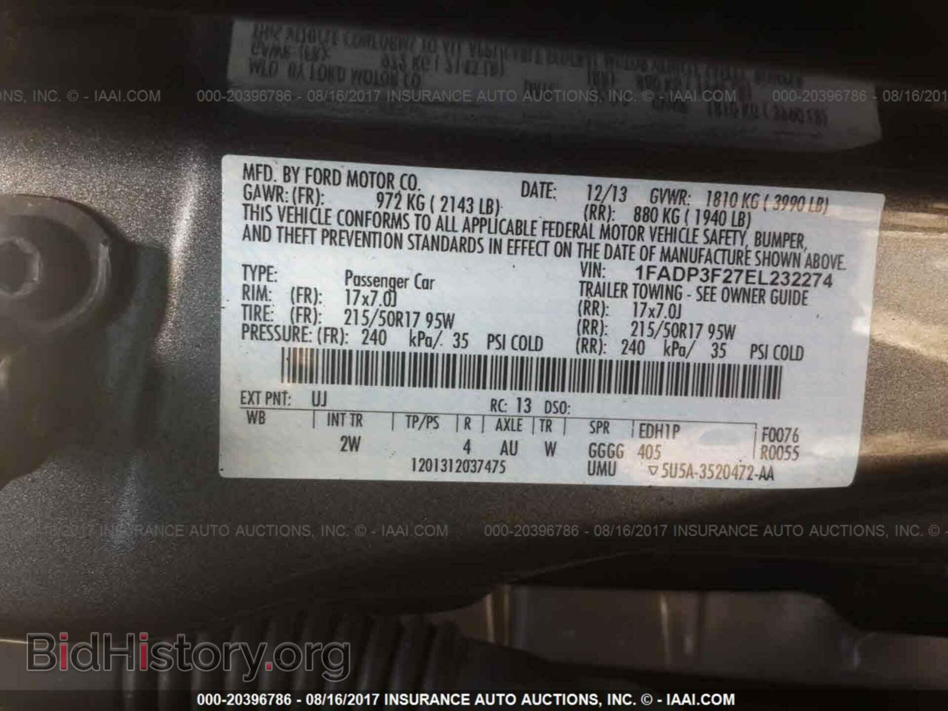 2014 Ford Focus - VIN: 1FADP3F27EL232274 - Photo 9