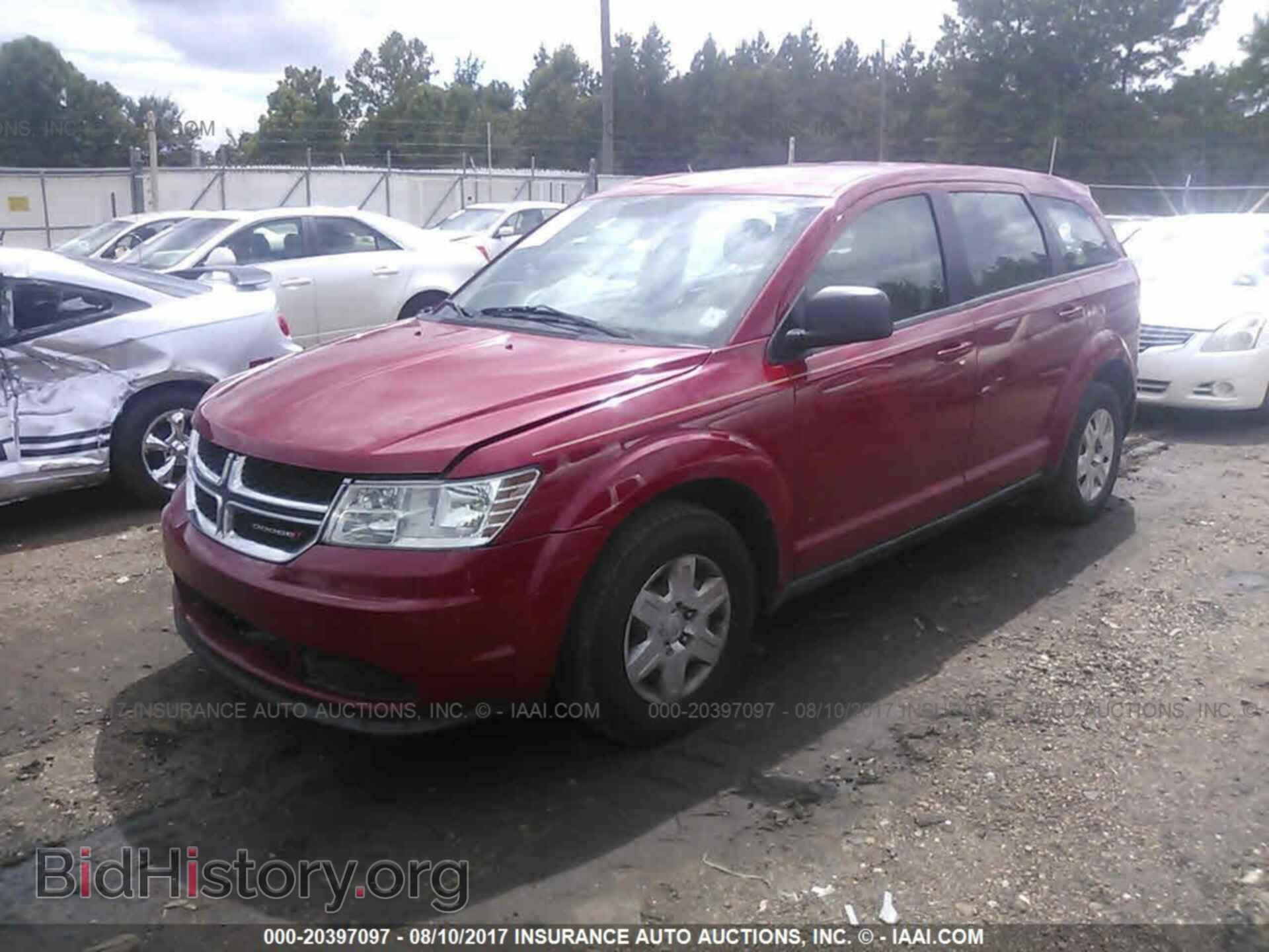 2012 Dodge Journey - VIN: 3C4PDCAB7CT290801 - Фото 2