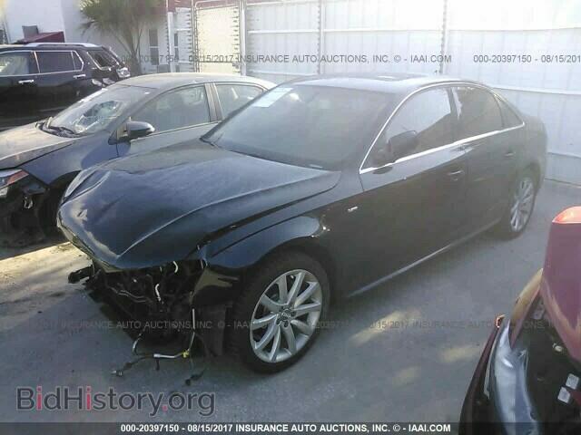 2014 Audi A4 - VIN: WAUAFAFL4EN037991 - Фото 2
