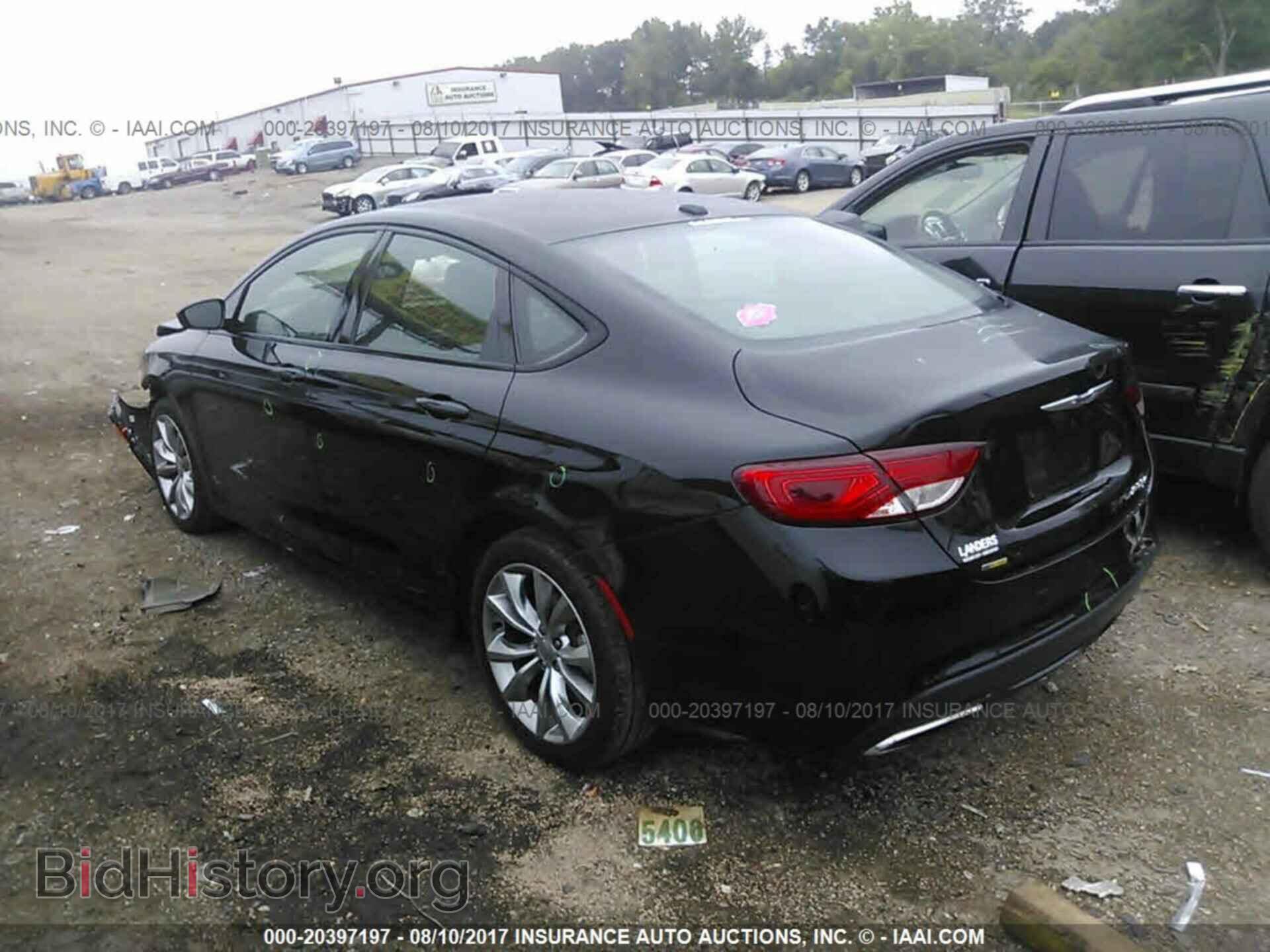 2015 Chrysler 200 - VIN: 1C3CCCBB7FN726250 - Фото 3