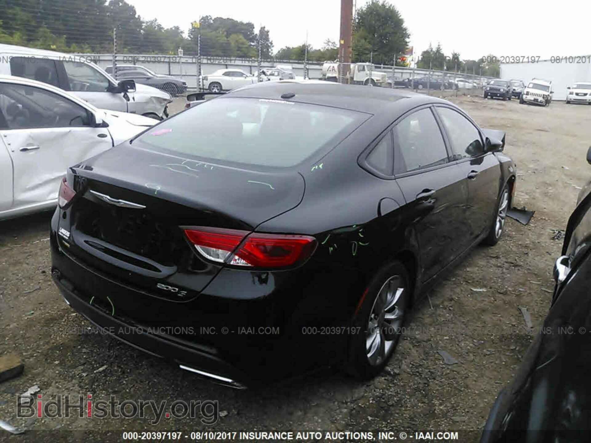 2015 Chrysler 200 - VIN: 1C3CCCBB7FN726250 - Фото 4