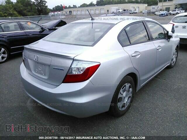 2012 Honda Civic - VIN: JHMFB4F28CS009606 - Фото 4