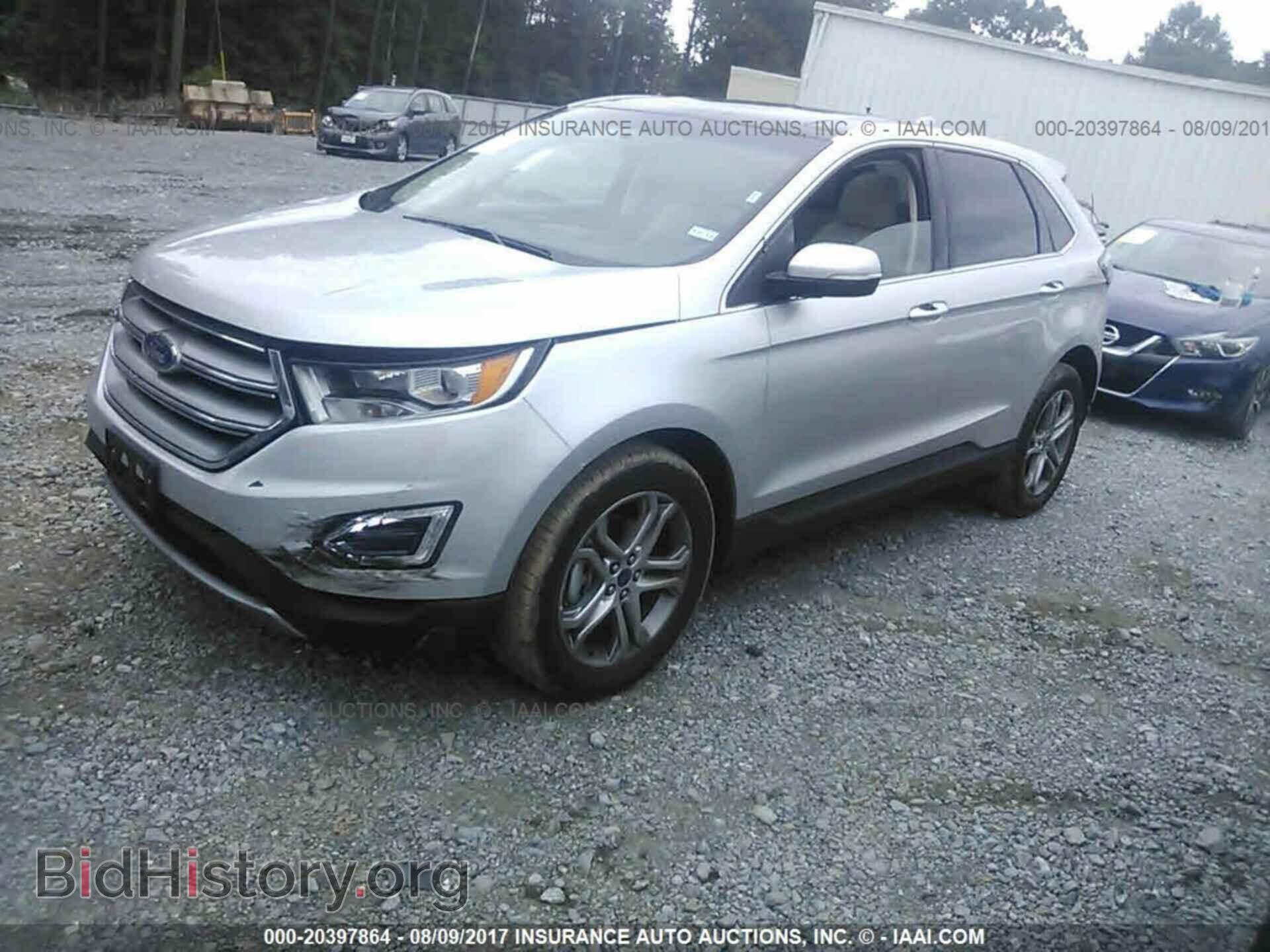 2017 Ford Edge - VIN: 2FMPK3K96HBB11972 - Фото 2
